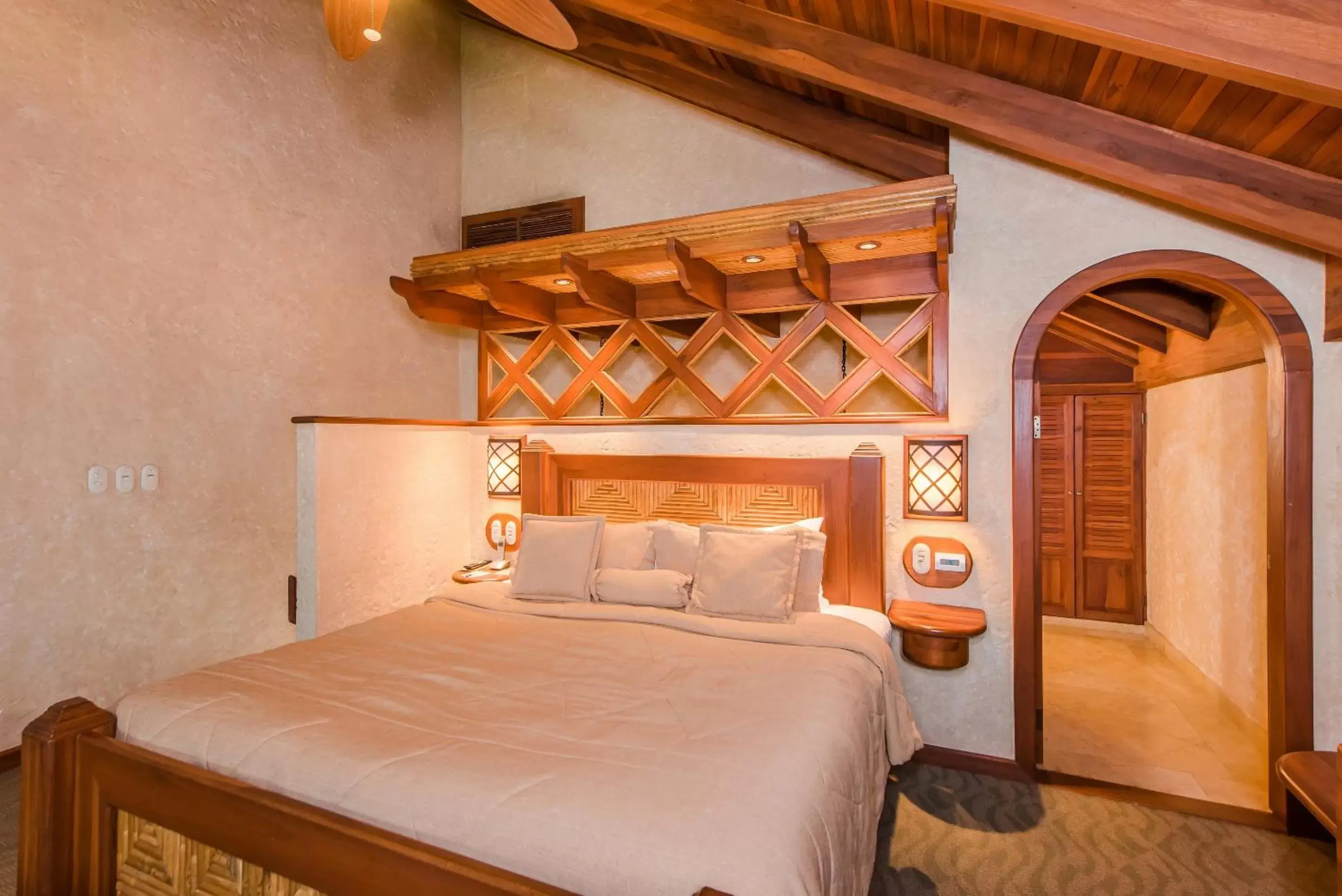 Bed in The Springs Resort & Spa at Arenal