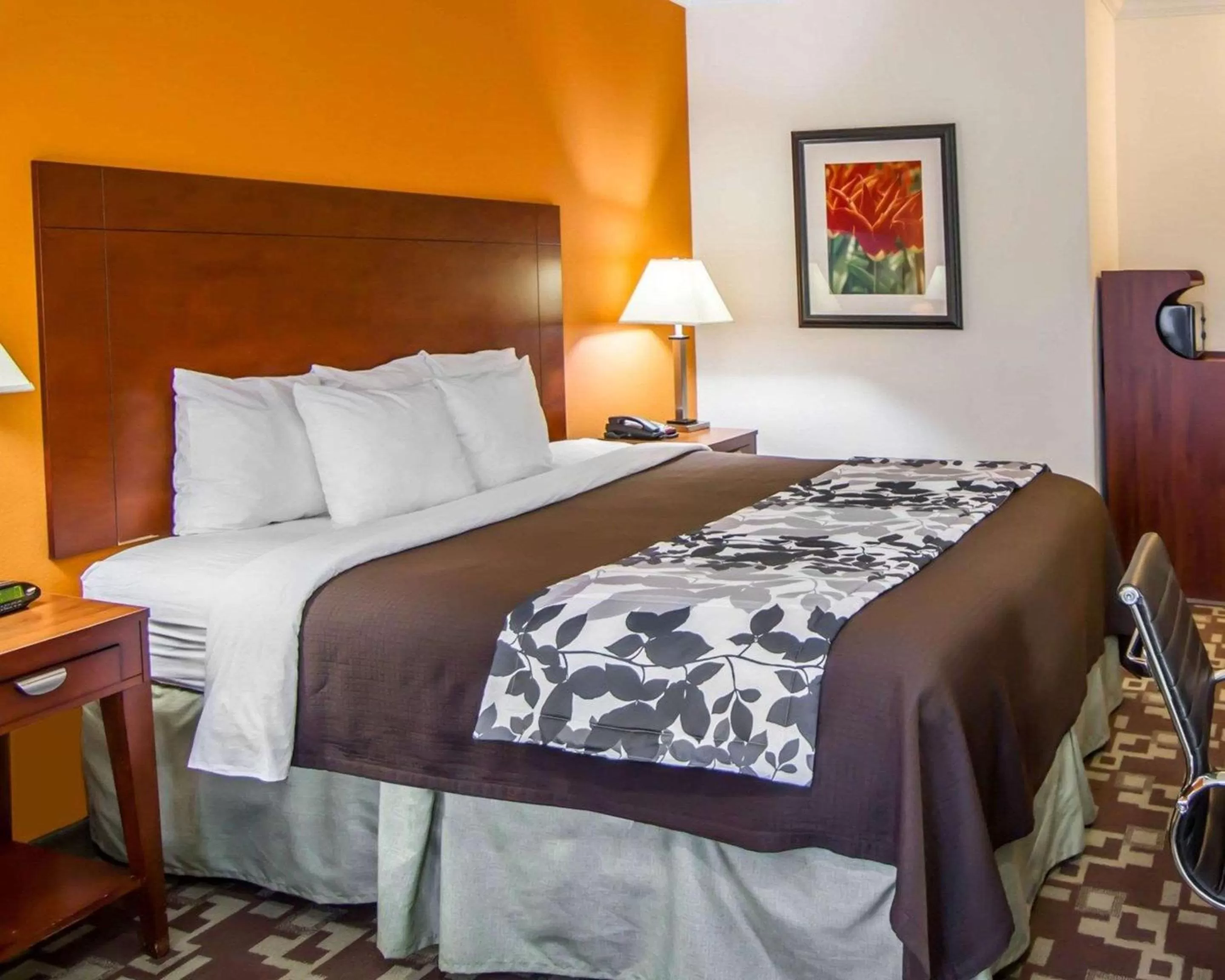 Photo of the whole room, Bed in Sleep Inn & Suites Shreveport West