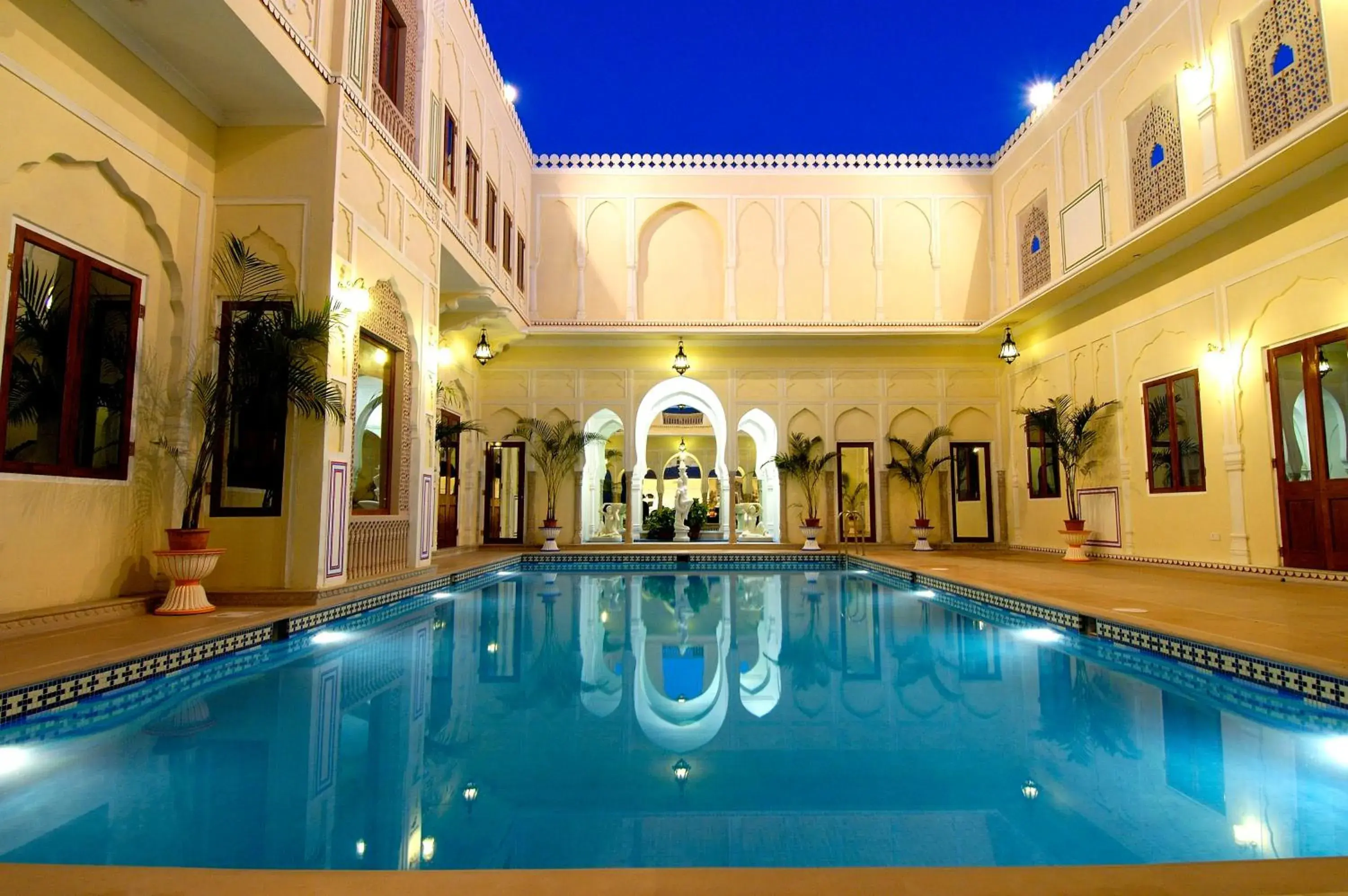Pool view, Swimming Pool in The Raj Palace (Small Luxury Hotels of the World)