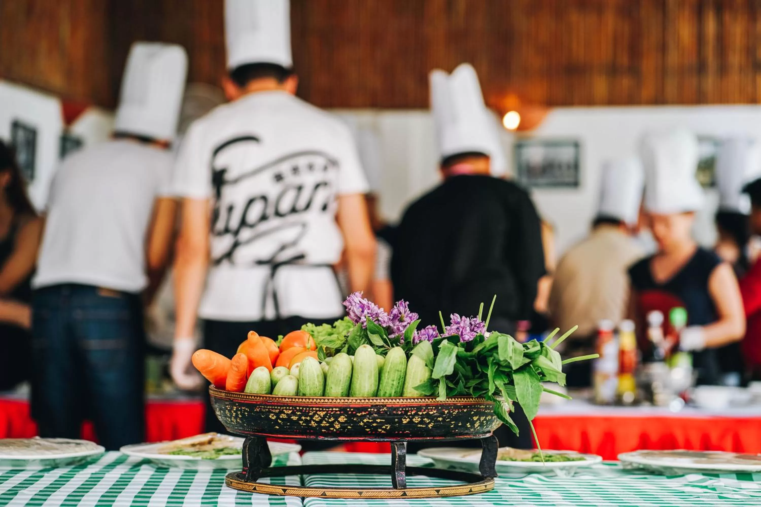 Lunch in Residence Wat Damnak