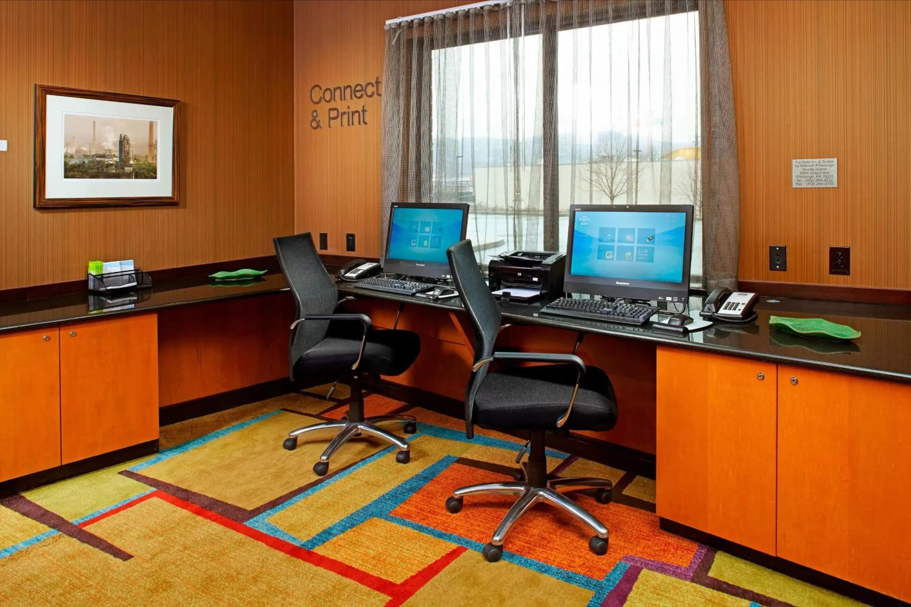 Business facilities, Business Area/Conference Room in Fairfield Inn & Suites Pittsburgh Neville Island