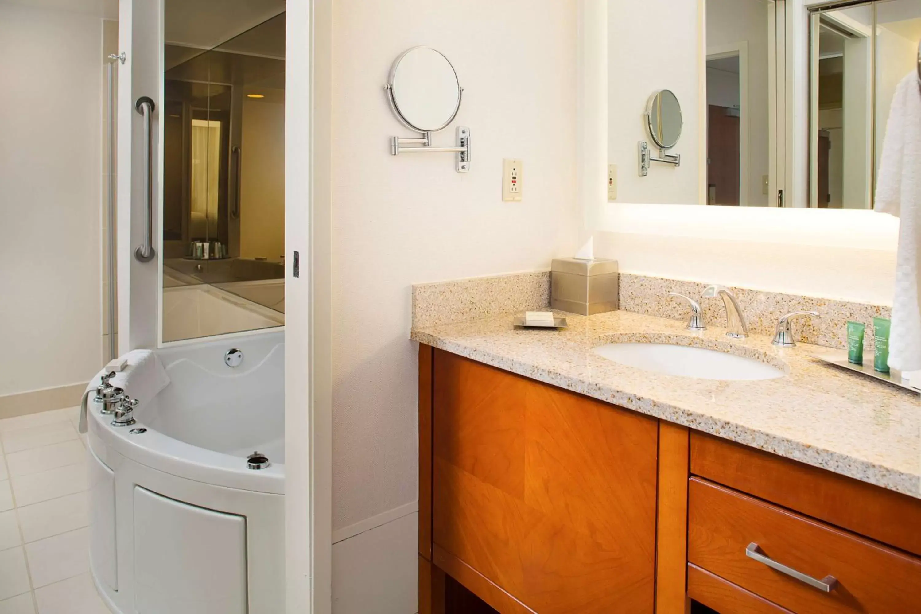 Bathroom in Hilton Atlanta Perimeter Suites