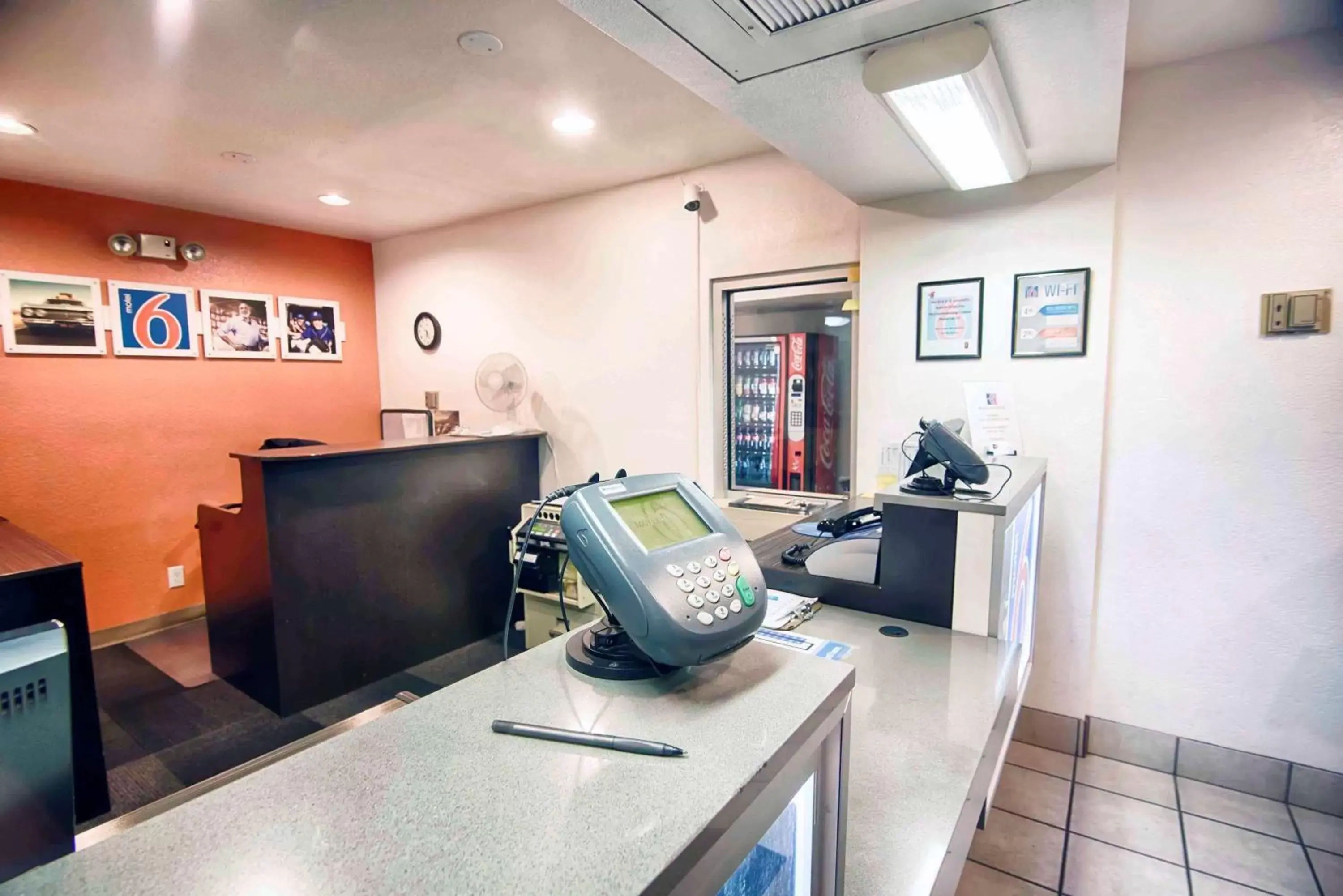 Lobby or reception in Motel 6-Mammoth Lakes, CA