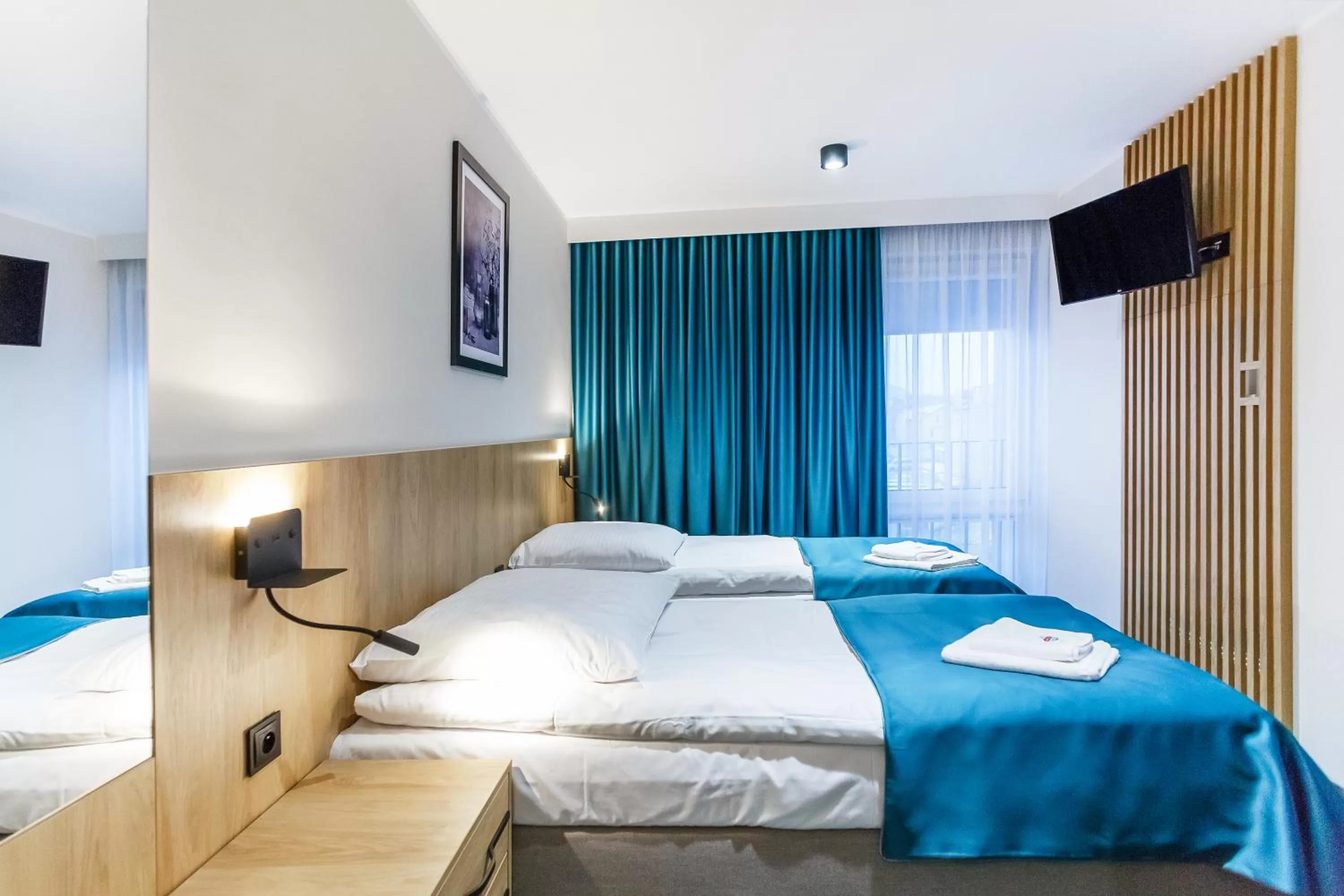 Photo of the whole room, Bed in Hotel Gromada Łomża