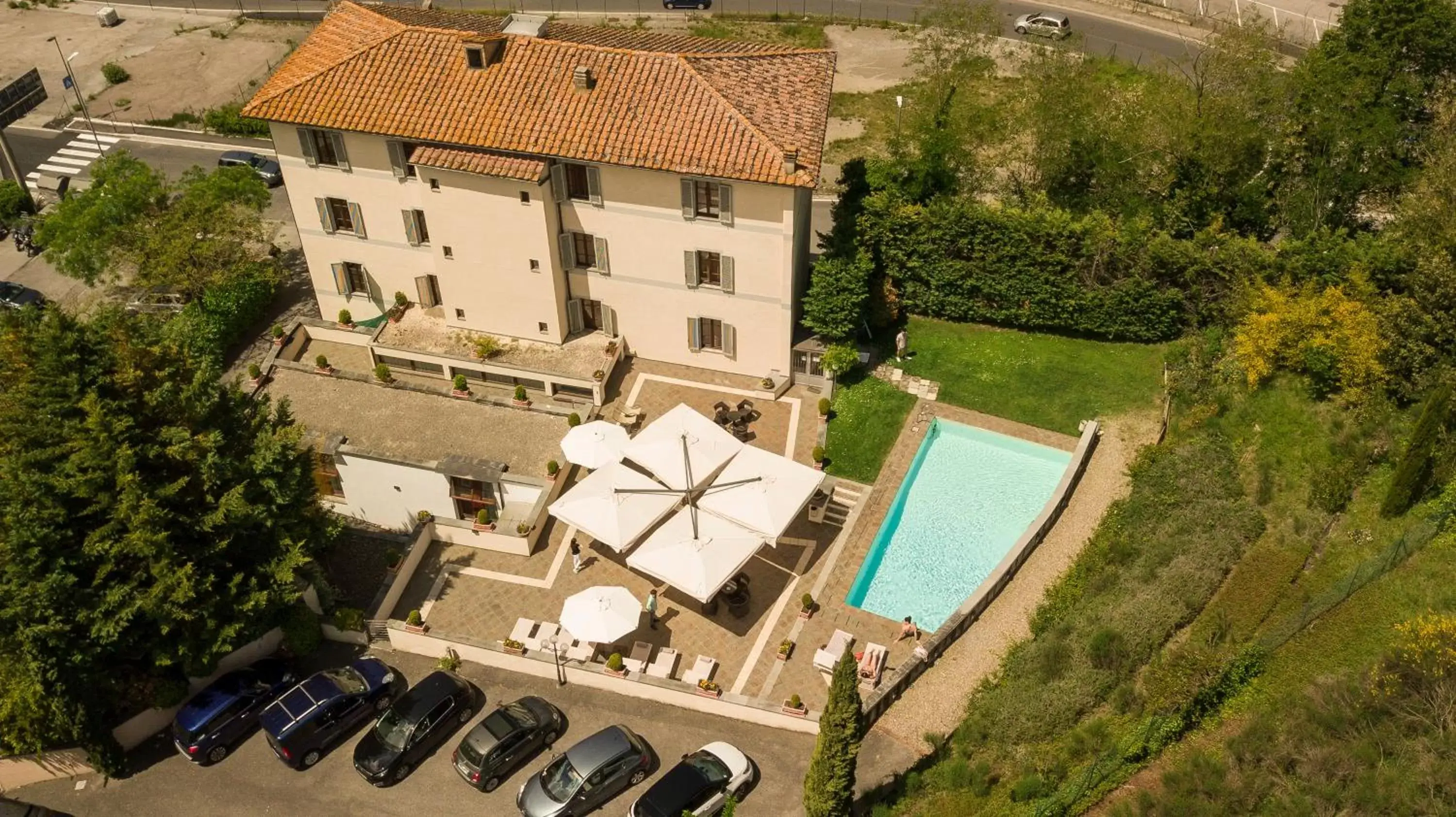 Bird's eye view, Bird's-eye View in Hotel La Colonna