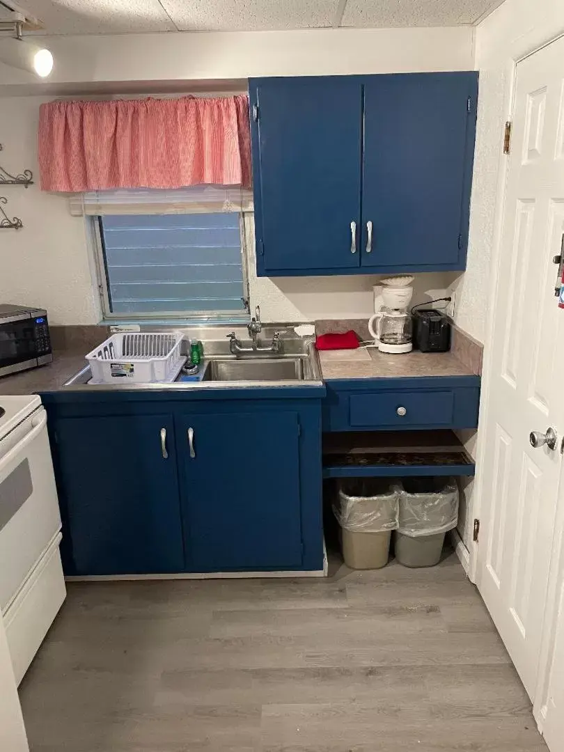 Kitchen/Kitchenette in Pink Champagne Motel