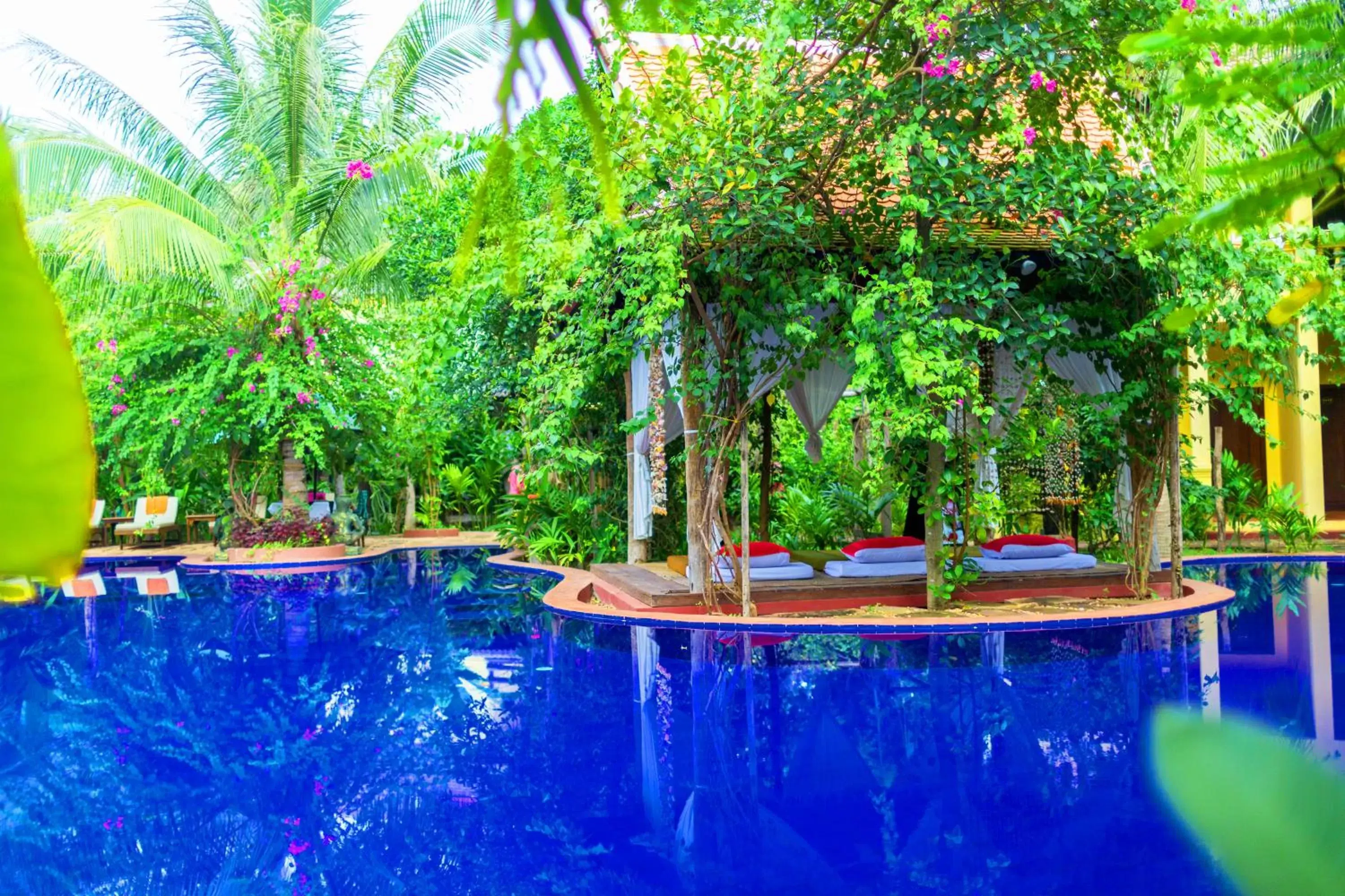 Bedroom, Swimming Pool in Le Jardin d'Angkor Hotel & Resort