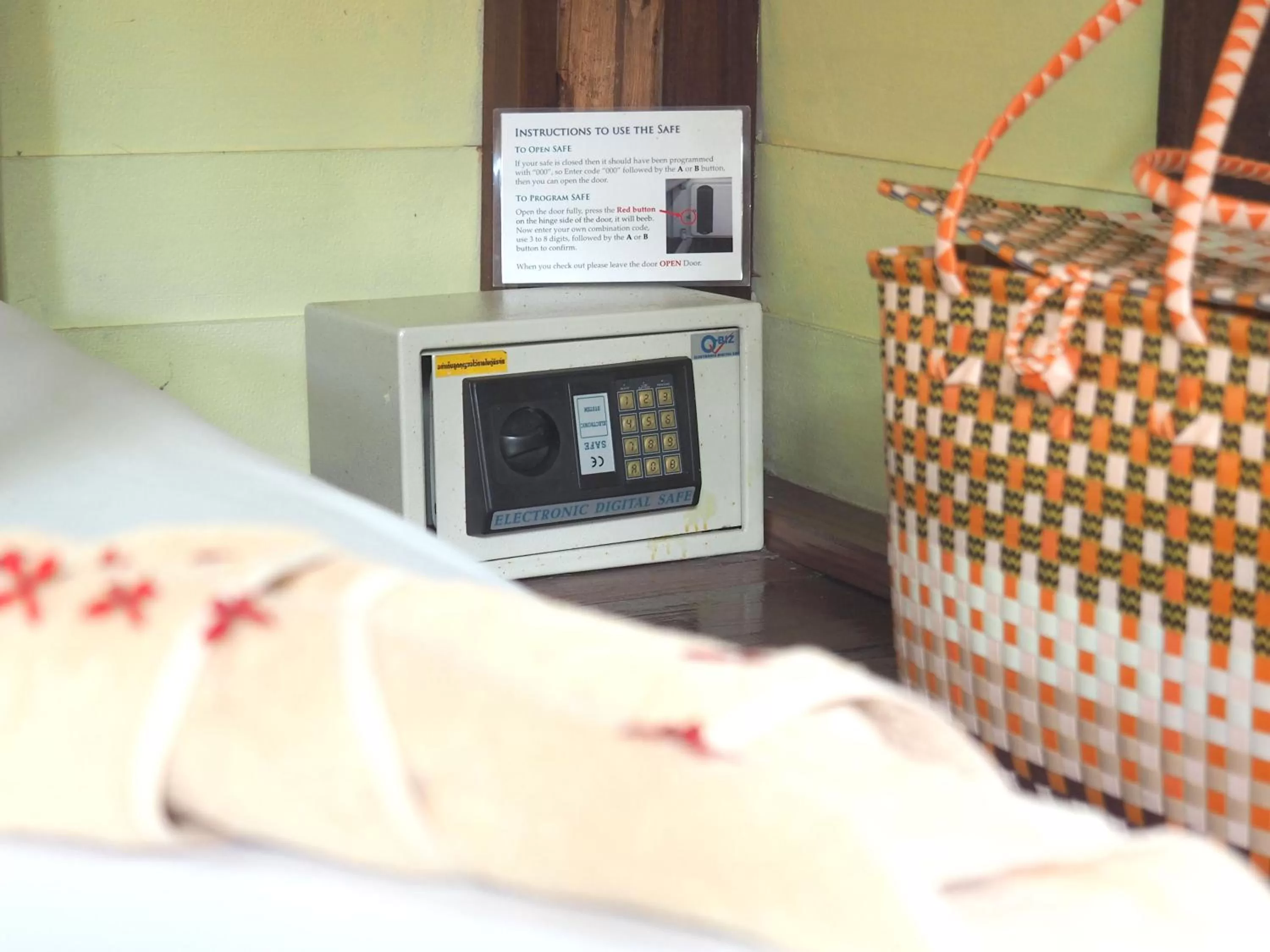 safe in LITTLE EDEN Bungalows