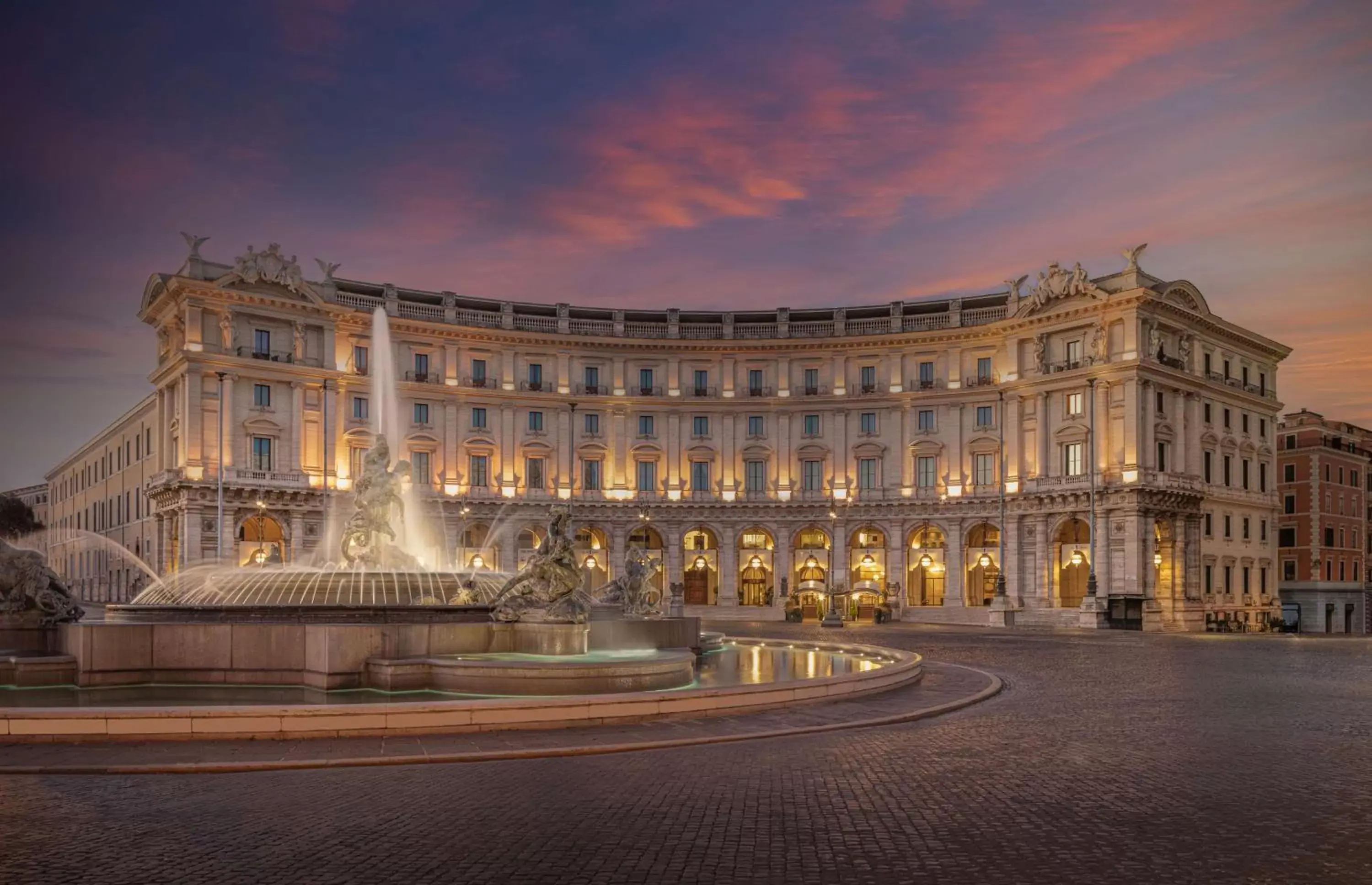Property Building in Anantara Palazzo Naiadi Rome Hotel - A Leading Hotel of the World