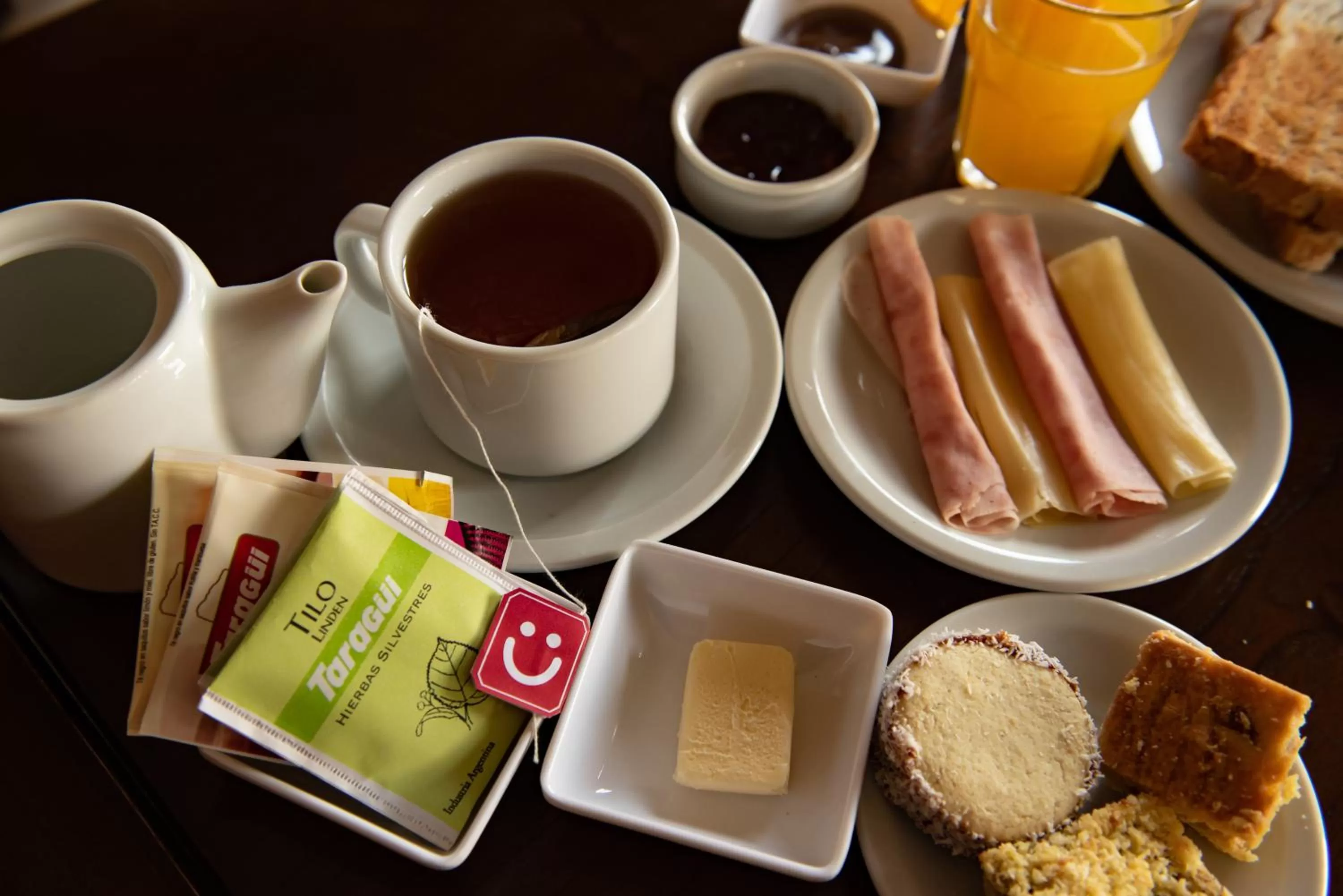 Breakfast in Hosteria Puerto San Julian