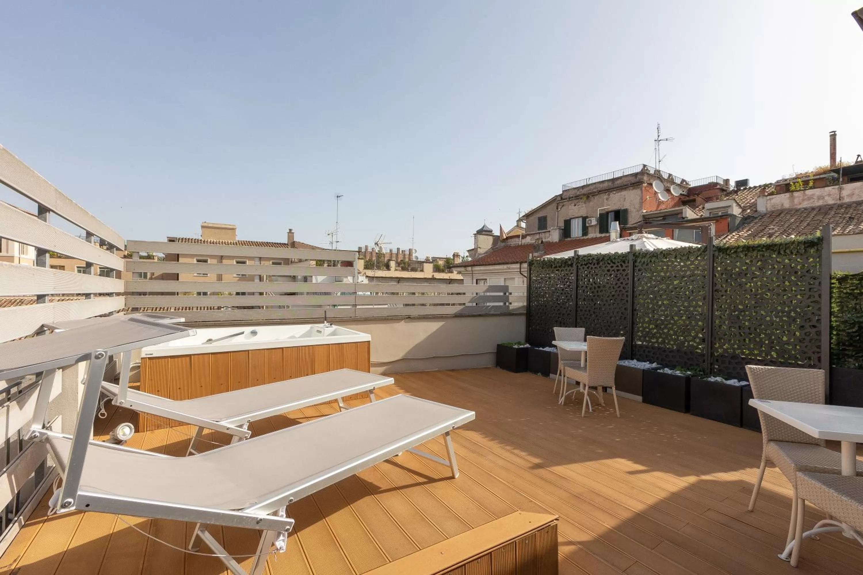 Balcony/Terrace in Hotel Castellino Roma