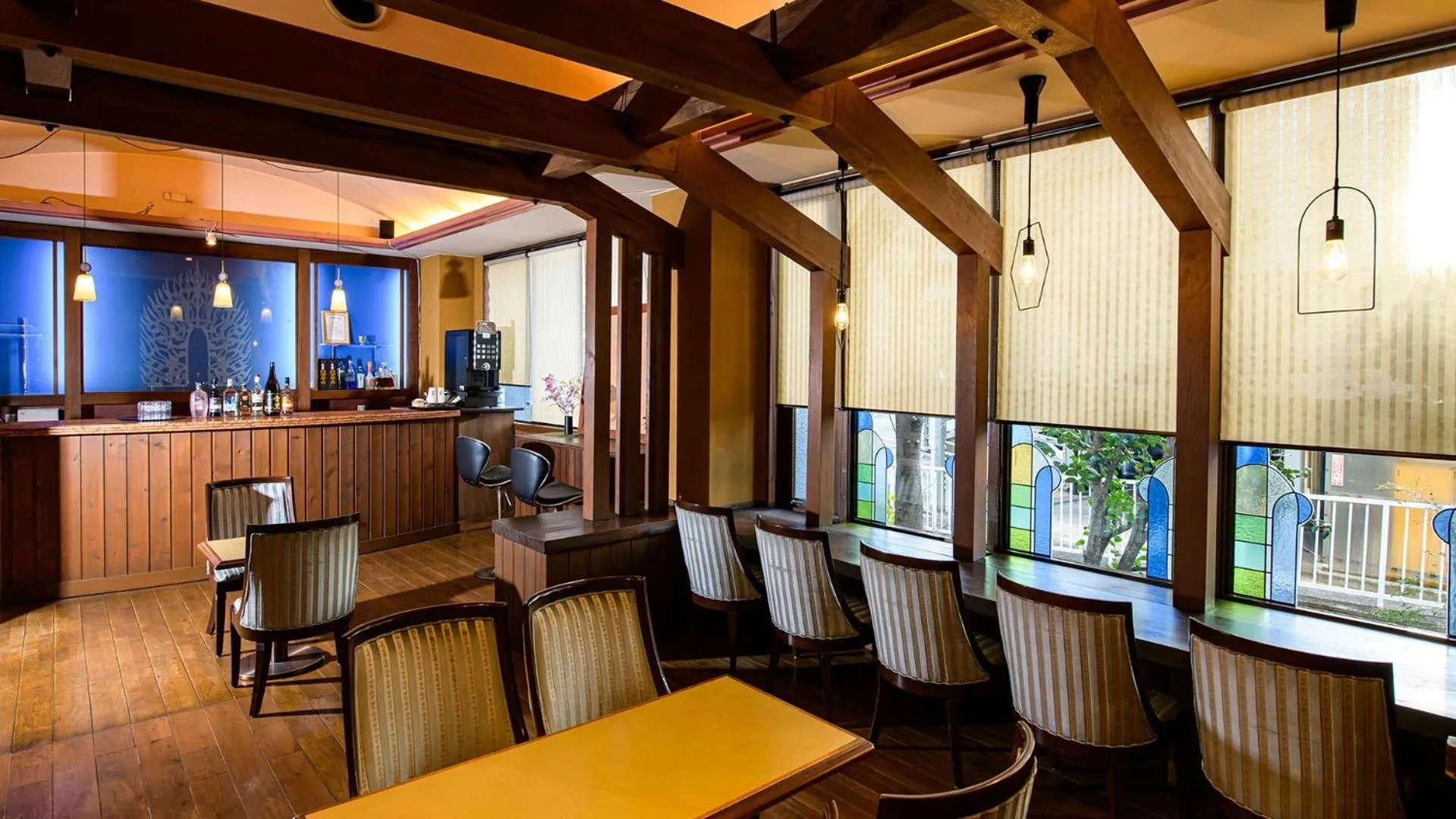 Communal lounge/ TV room in Hotel Asyl Nara