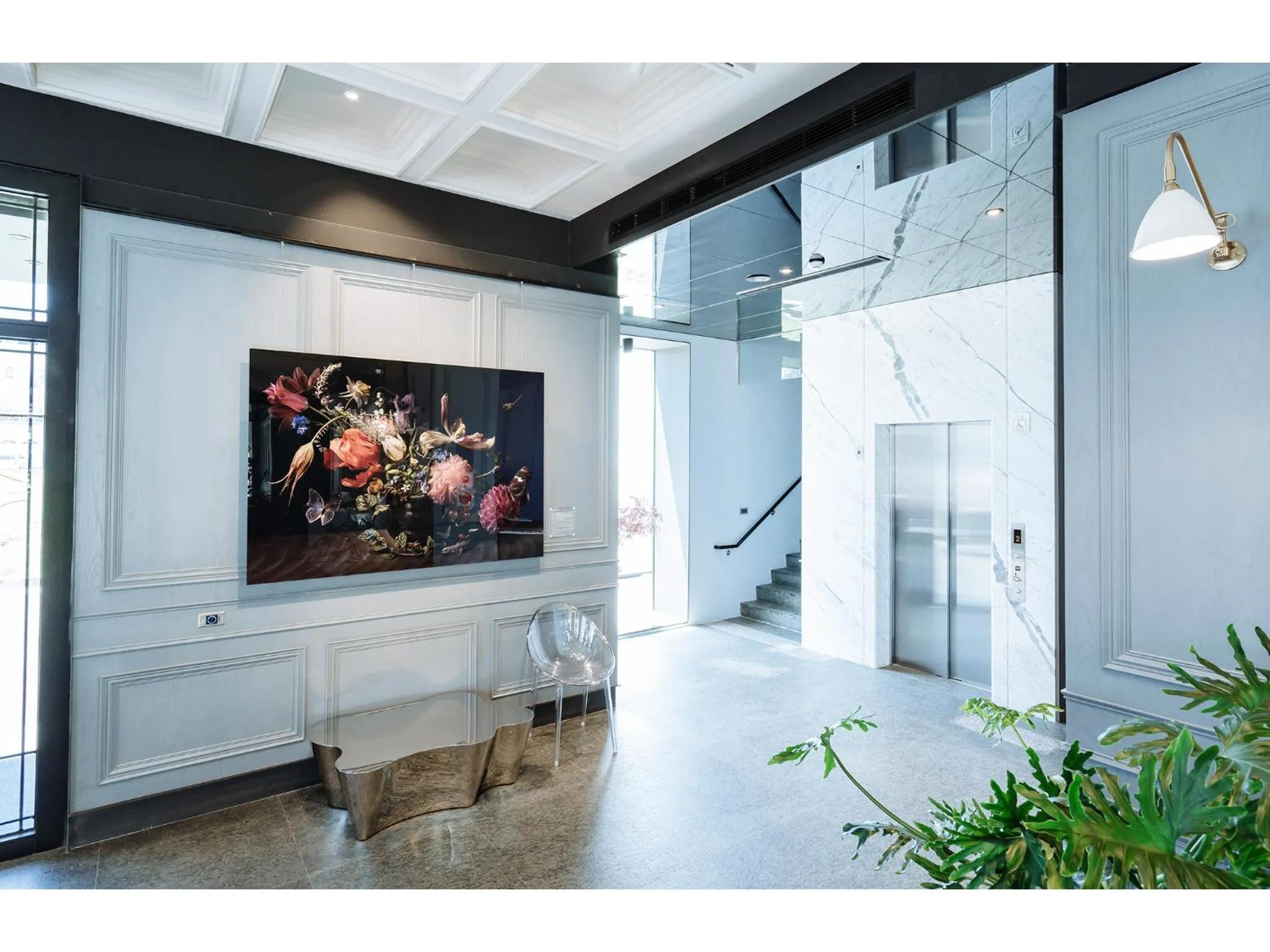 Lobby or reception in Hôtel de Ľeau