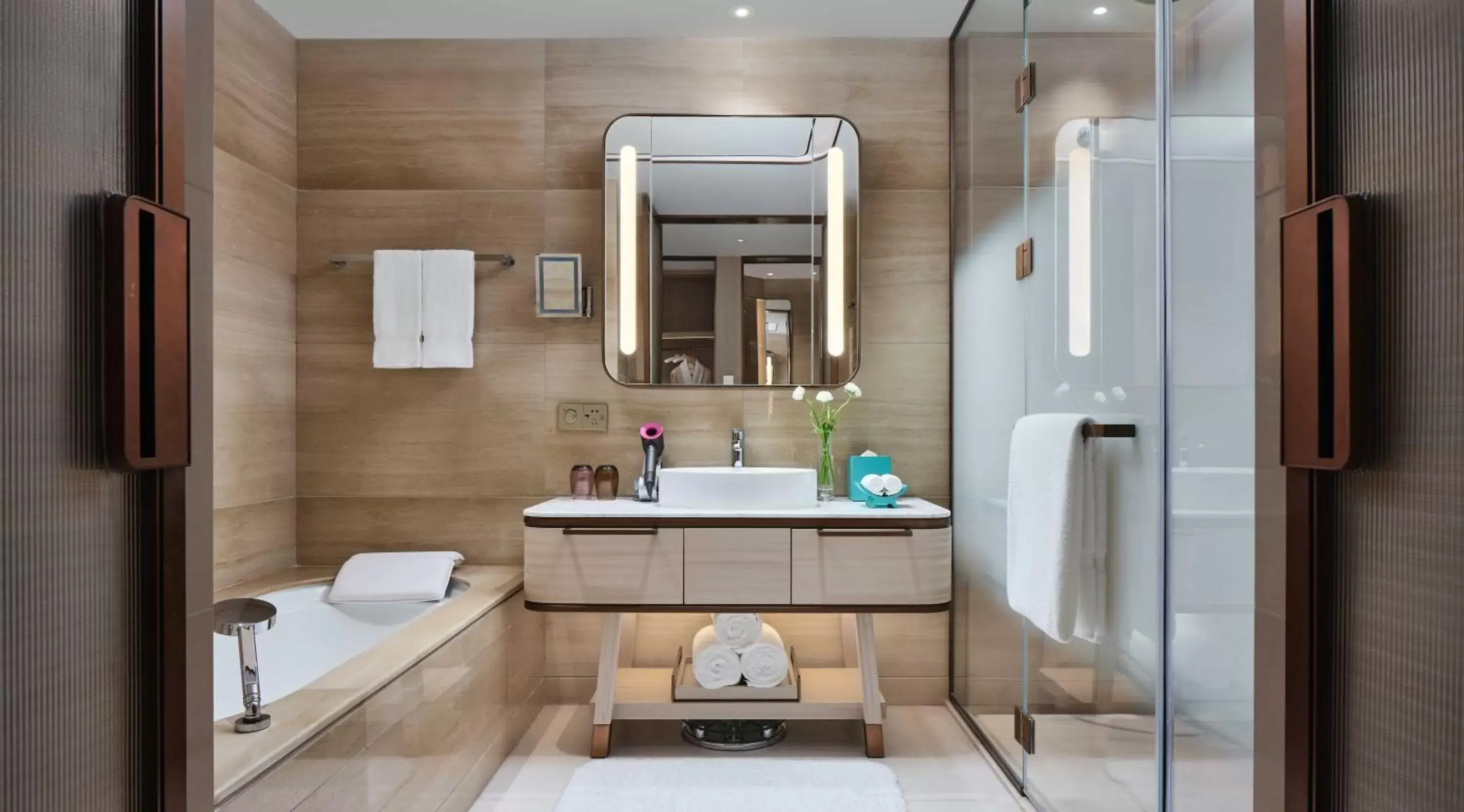 Bathroom in InterContinental Chongqing Raffles City, an IHG Hotel