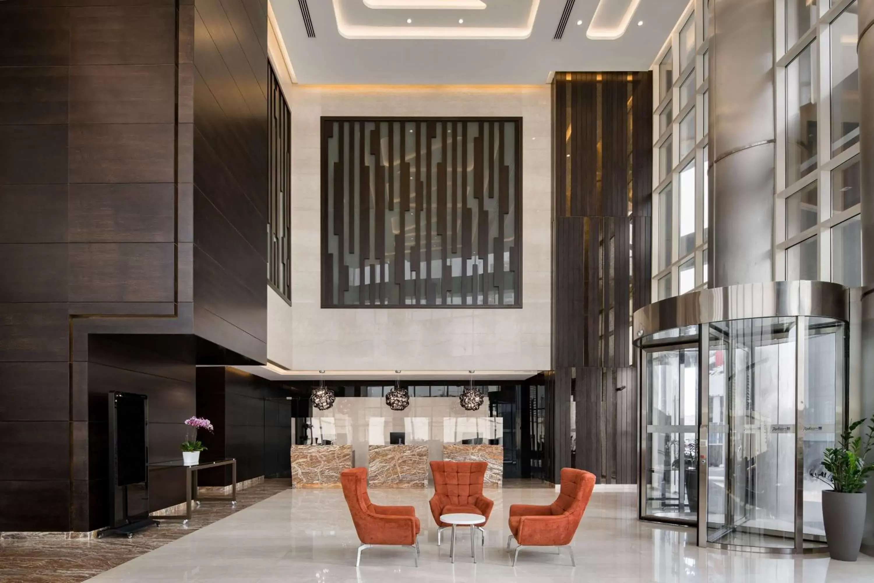 Lobby or reception, Seating Area in Radisson Blu Hotel, Dubai Canal View