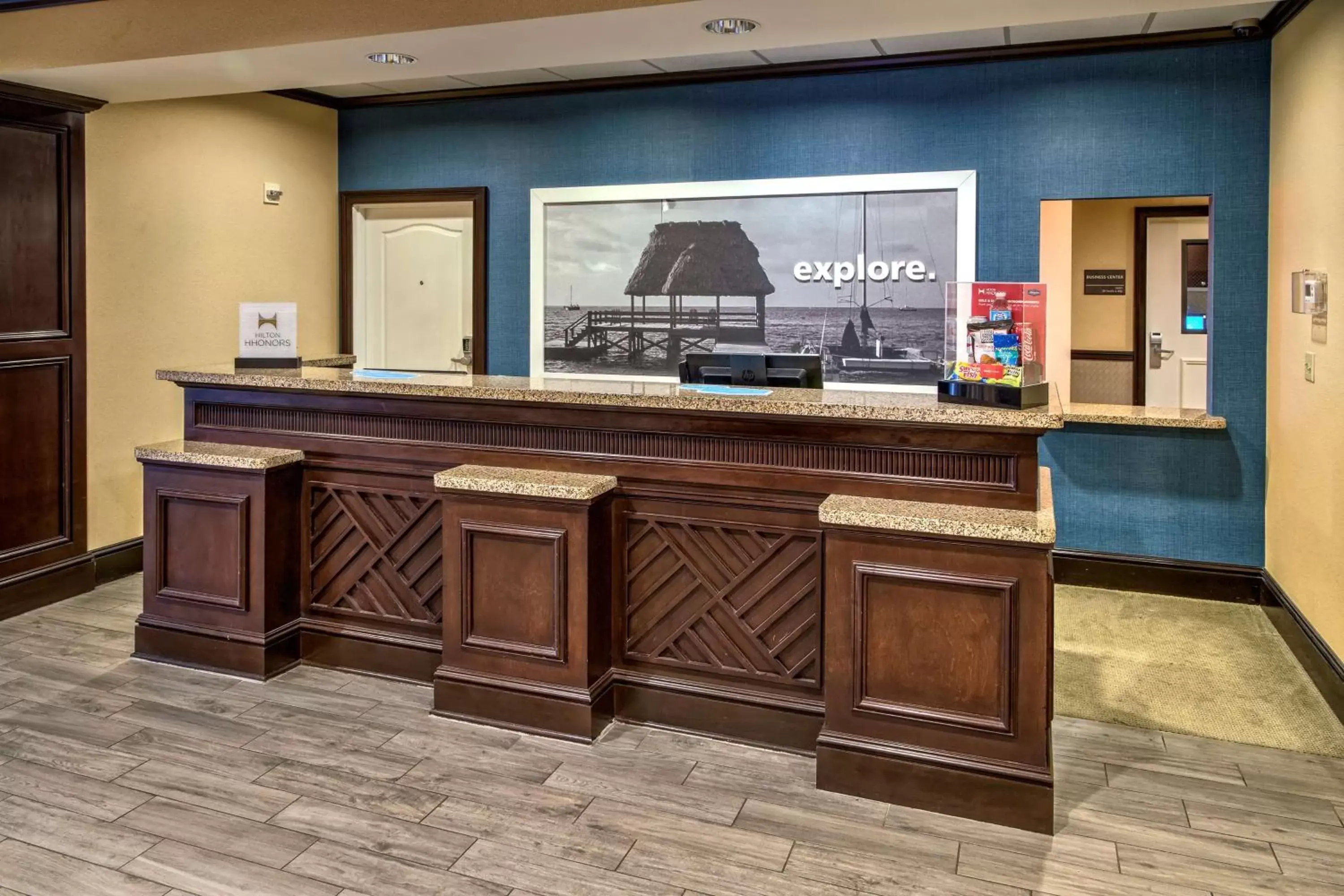 Lobby or reception in Hampton Inn & Suites Stuart-North Lobby or reception in Hampton Inn & Suites Stuart-North