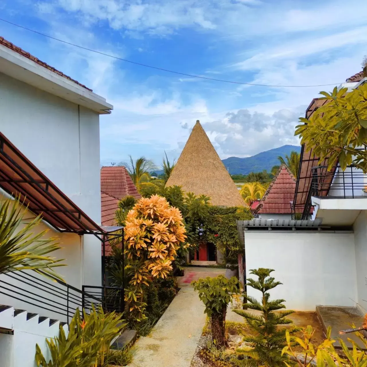 Property Building in Exotic Komodo Hotel