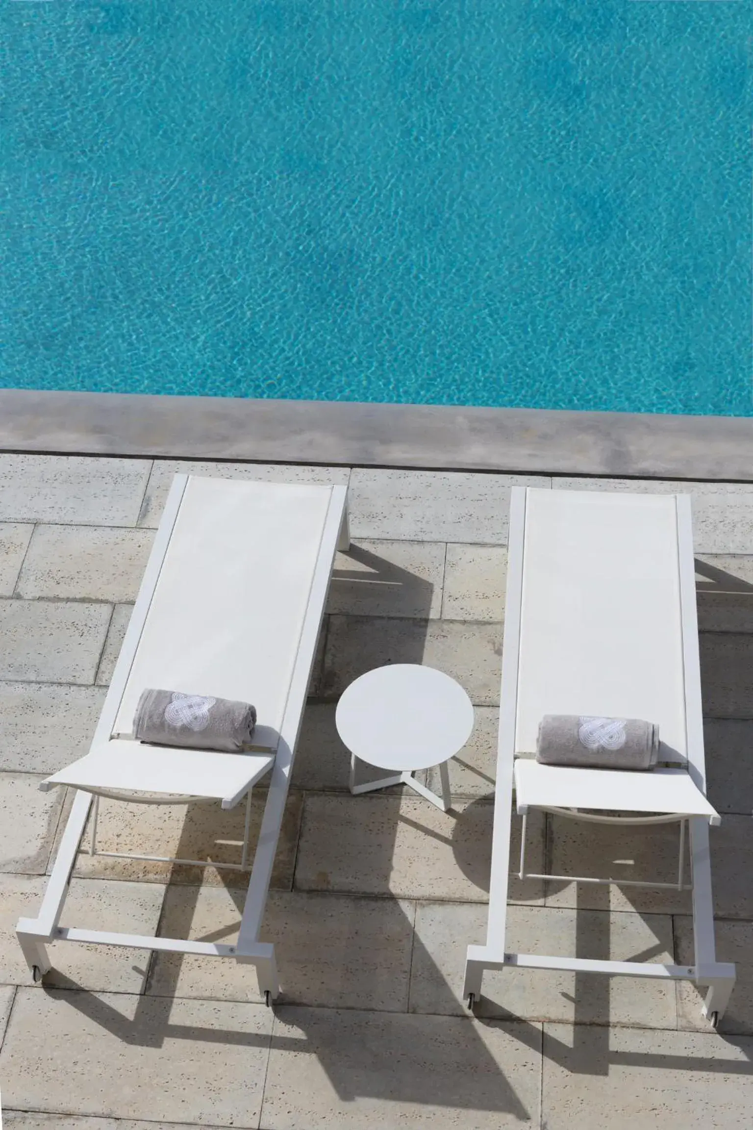 Pool view in OZADI Tavira Hotel