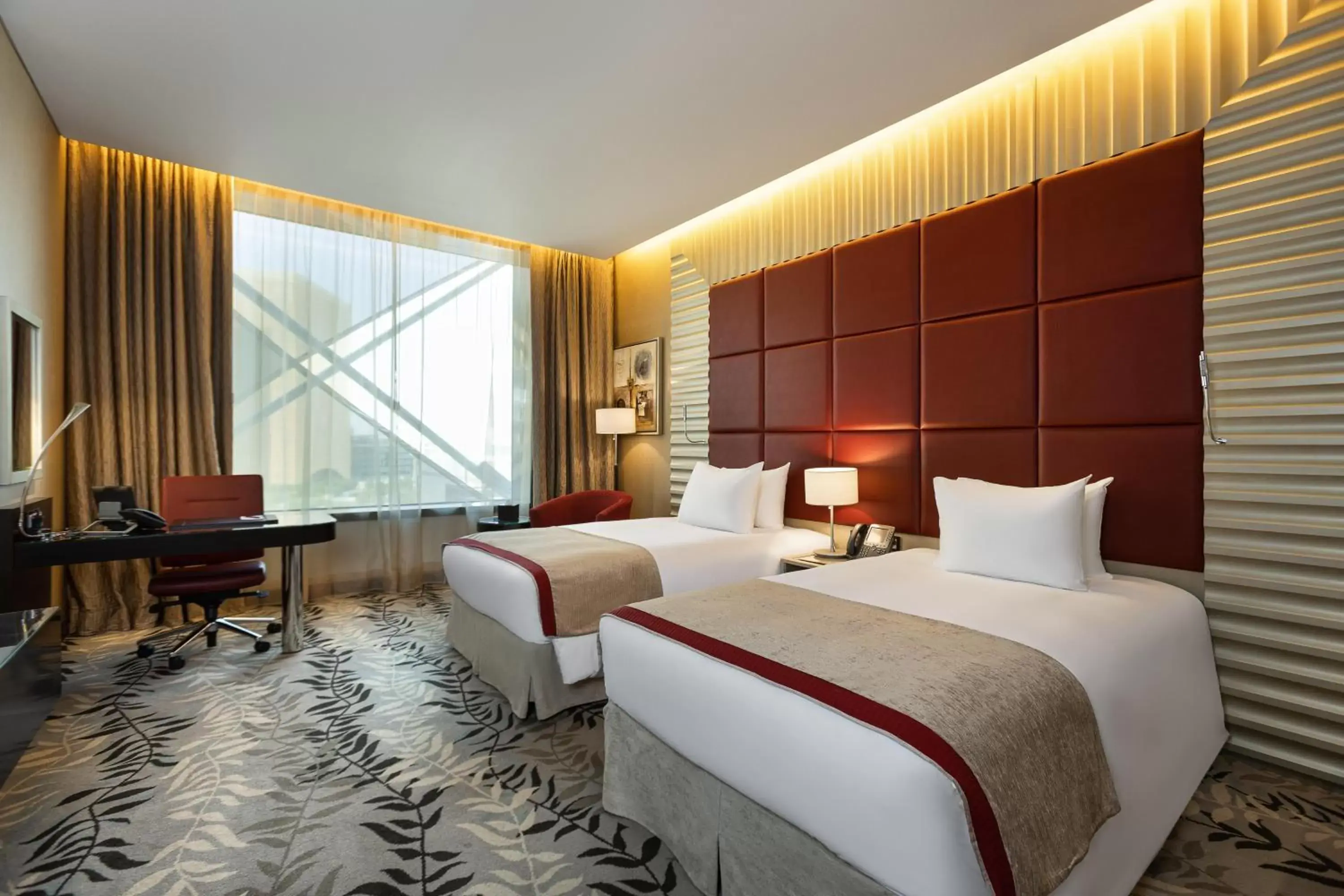 Photo of the whole room, Bed in Crowne Plaza Riyadh - RDC Hotel & Convention, an IHG Hotel