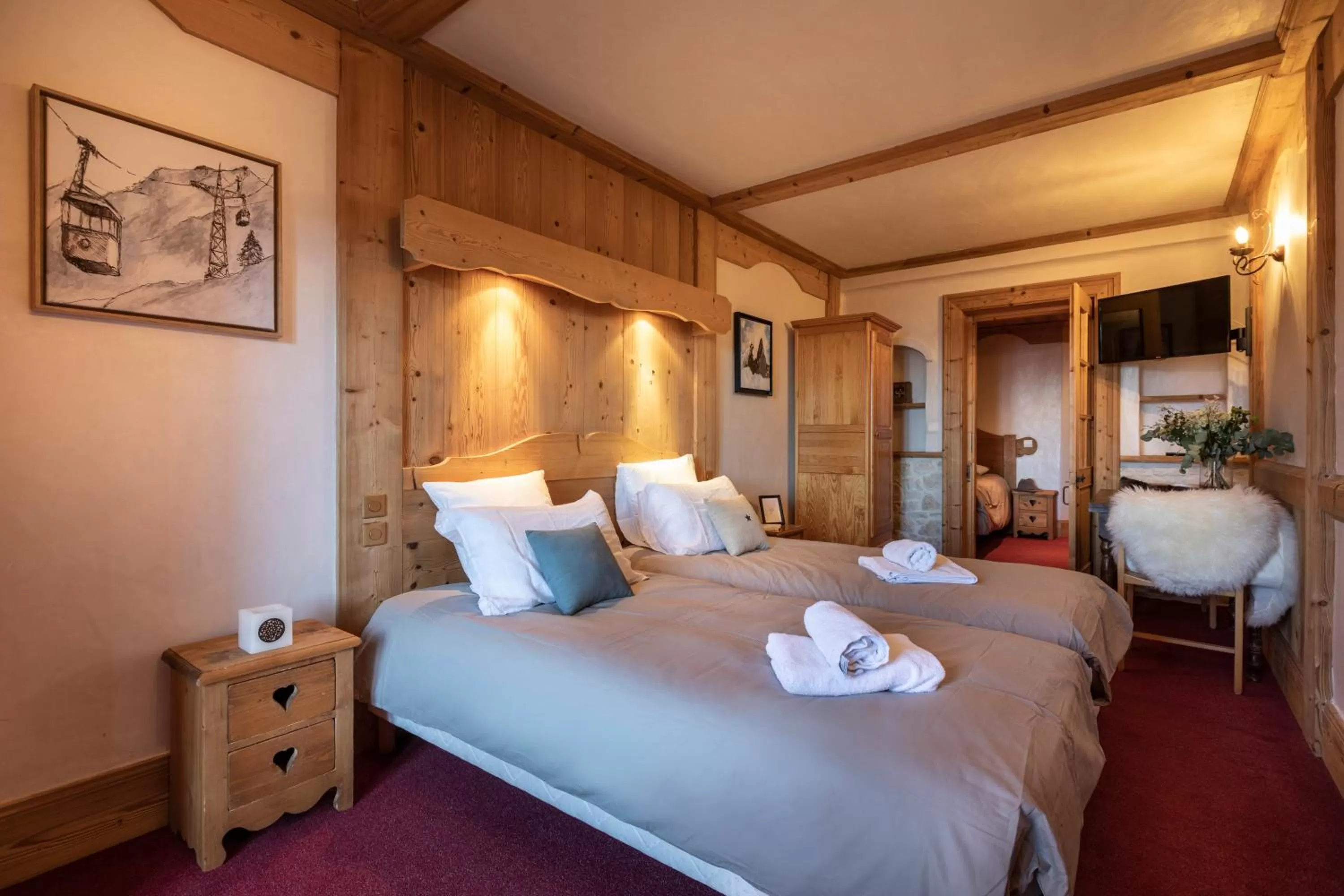 Bedroom, Bed in TERRESENS - LES CASCADES