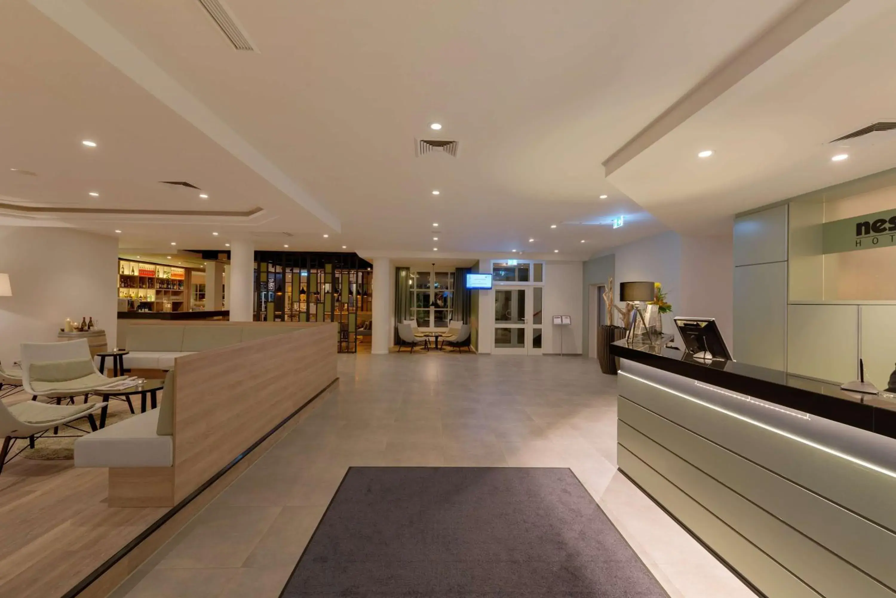 Lobby or reception in nestor Hotel Neckarsulm