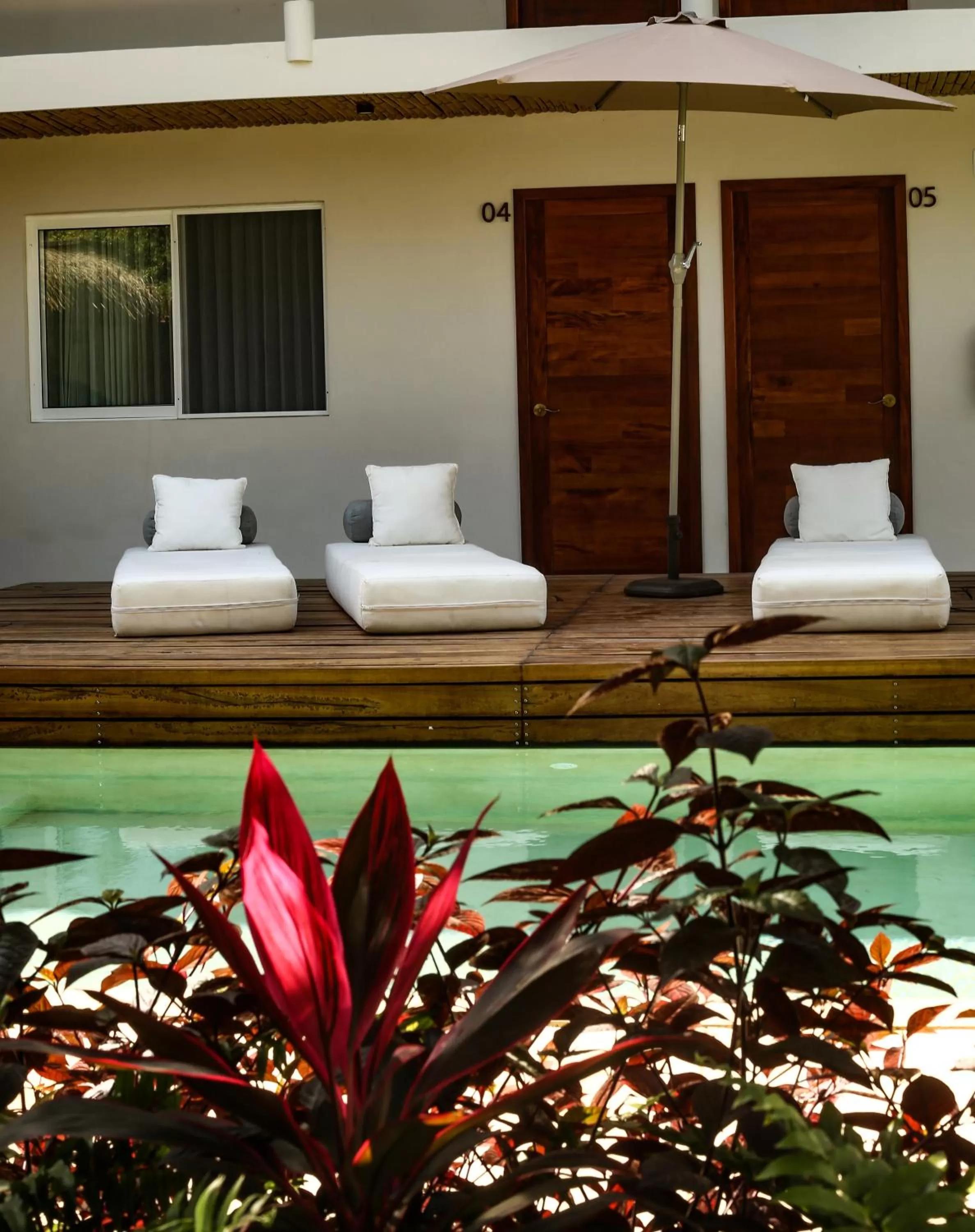 Patio in AGAM Hotel Boutique Bacalar - Adults Only