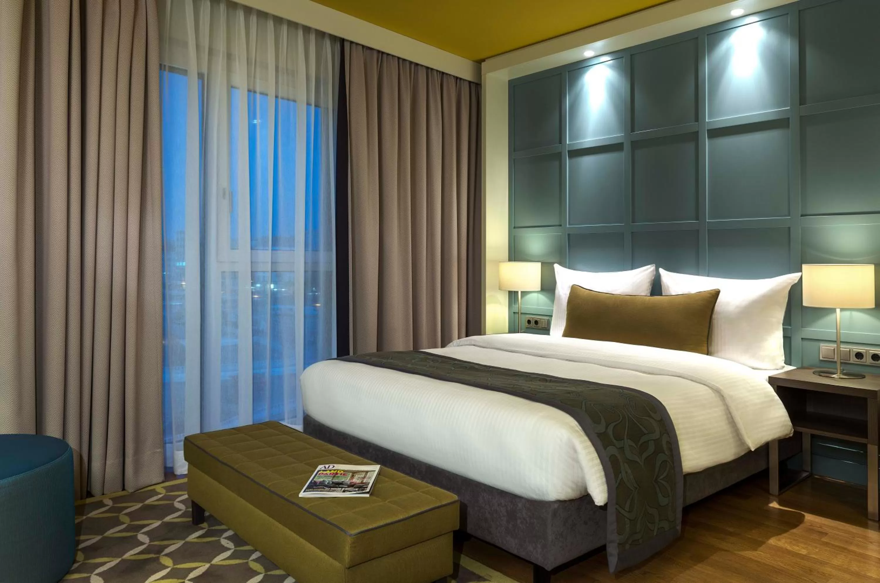 Bed in Citadines City Centre Frankfurt