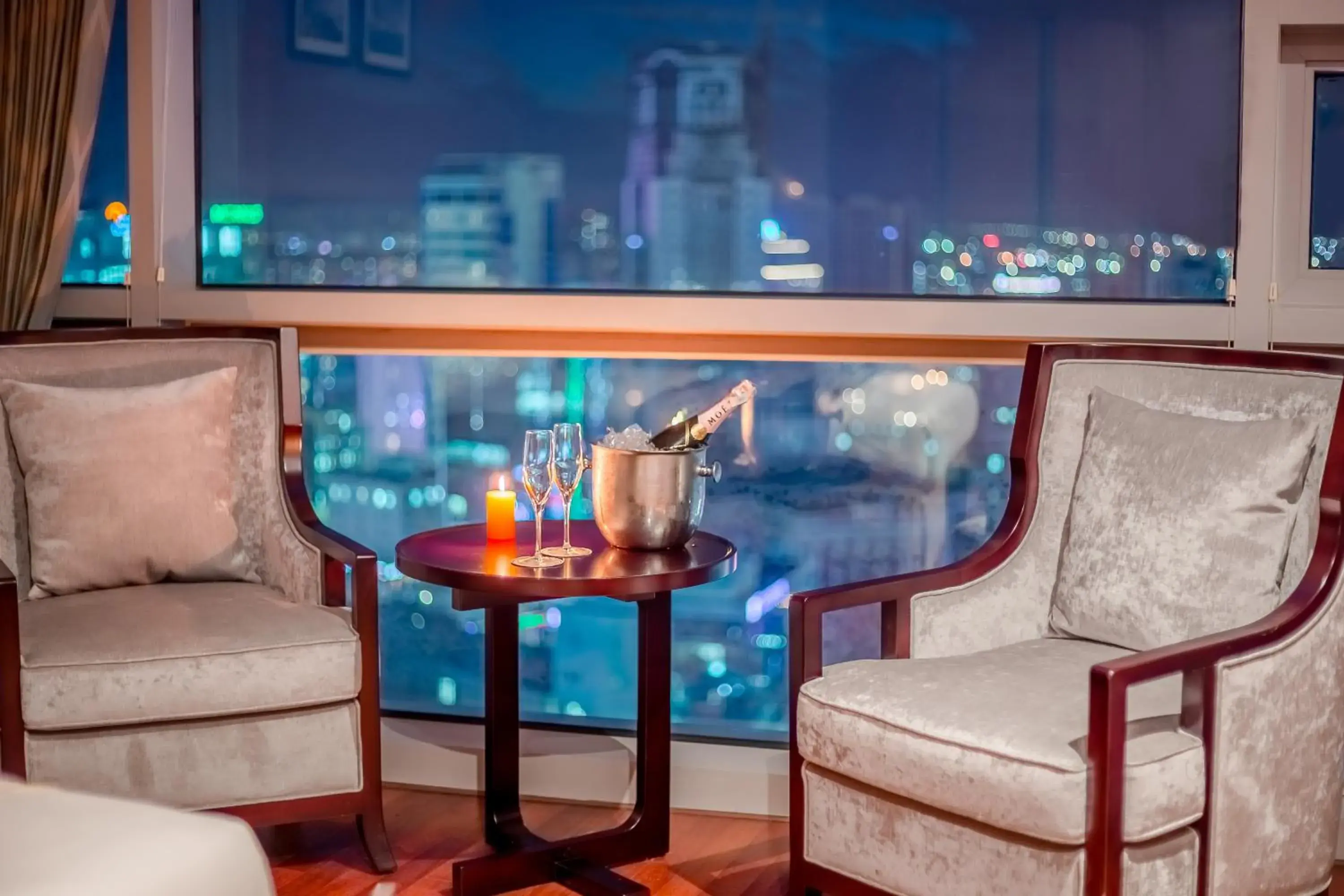 Seating Area in The Blue Sky Hotel and Tower