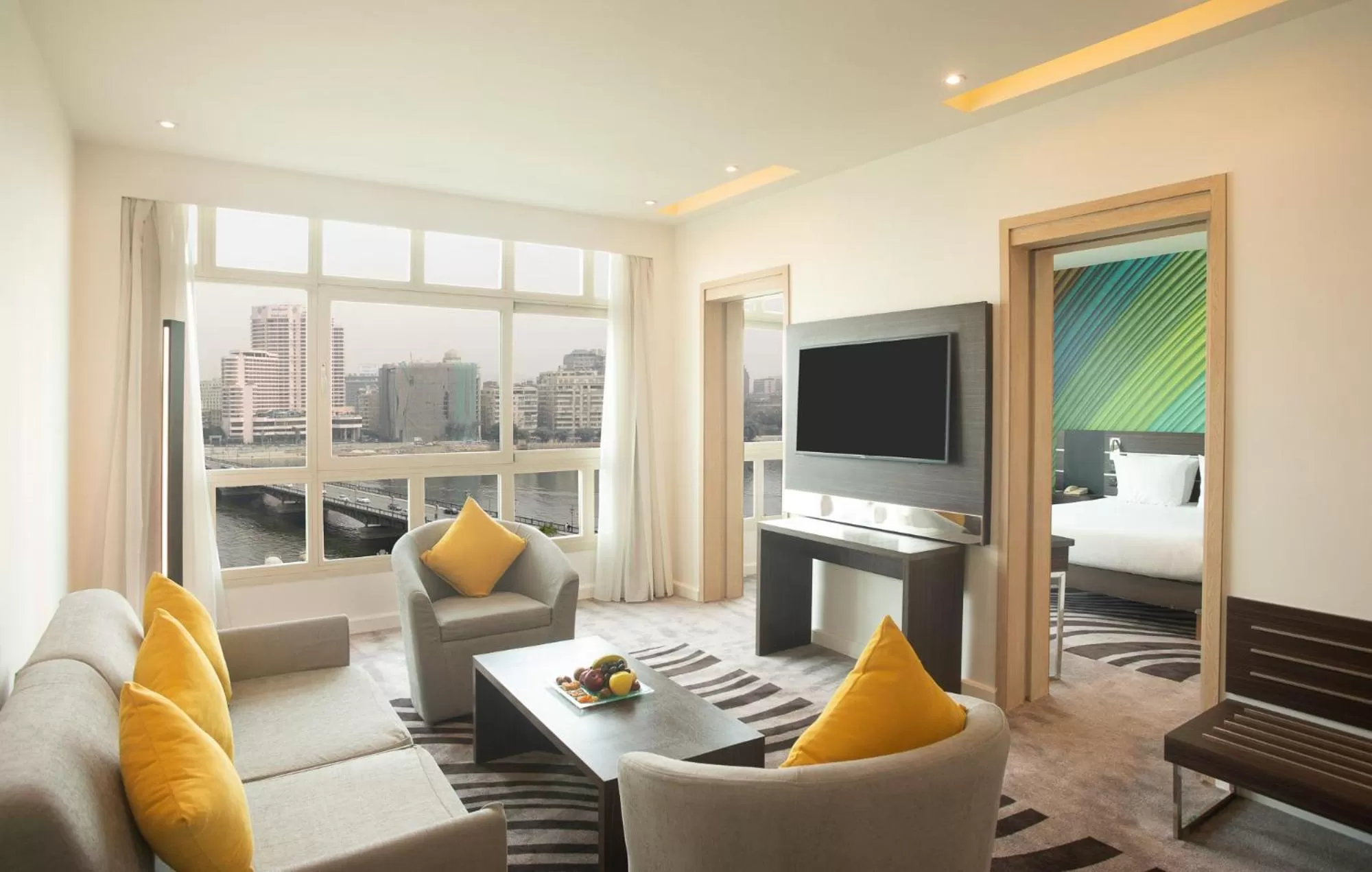 View (from property/room) in Novotel Cairo El Borg