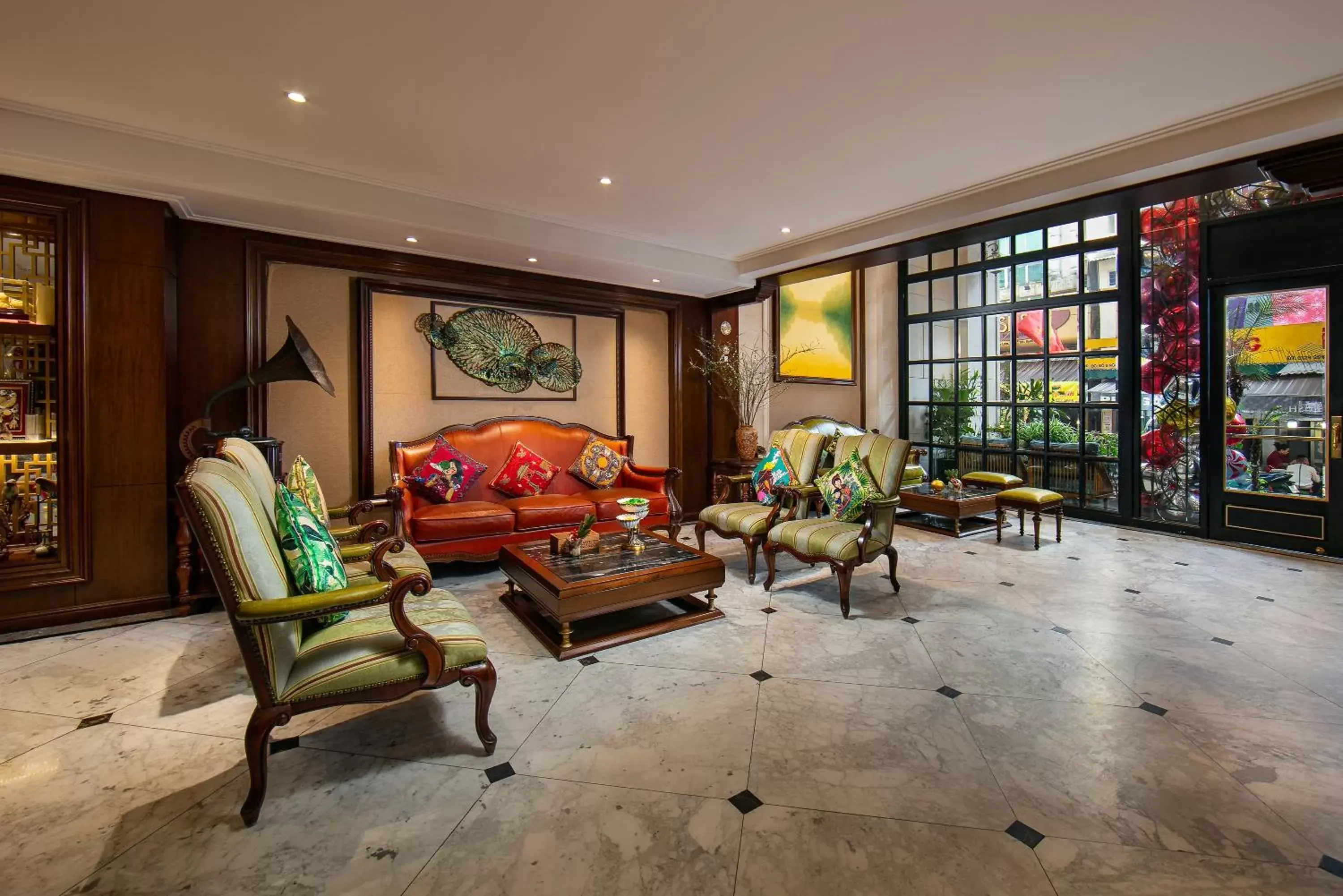 Living room in Lucien Hanoi Lakeside Hotel & Rooftop Living room in Lucien Hanoi Lakeside Hotel & Rooftop