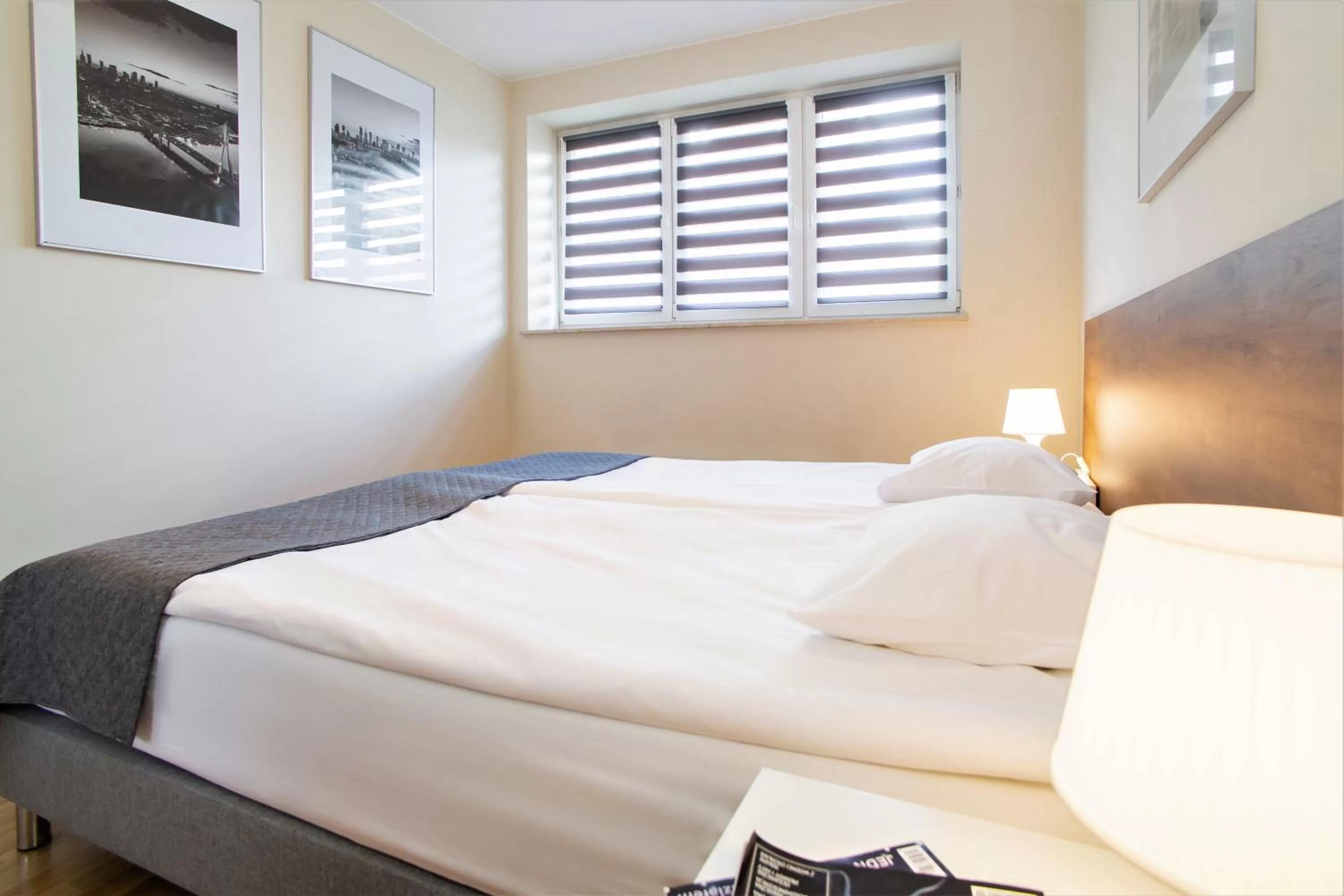 View (from property/room), Bed in Warsaw Apartments - Apartamenty Wilanów