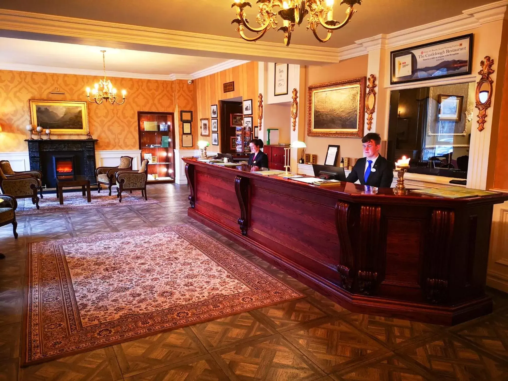 Staff, Lobby/Reception in The Lake Hotel