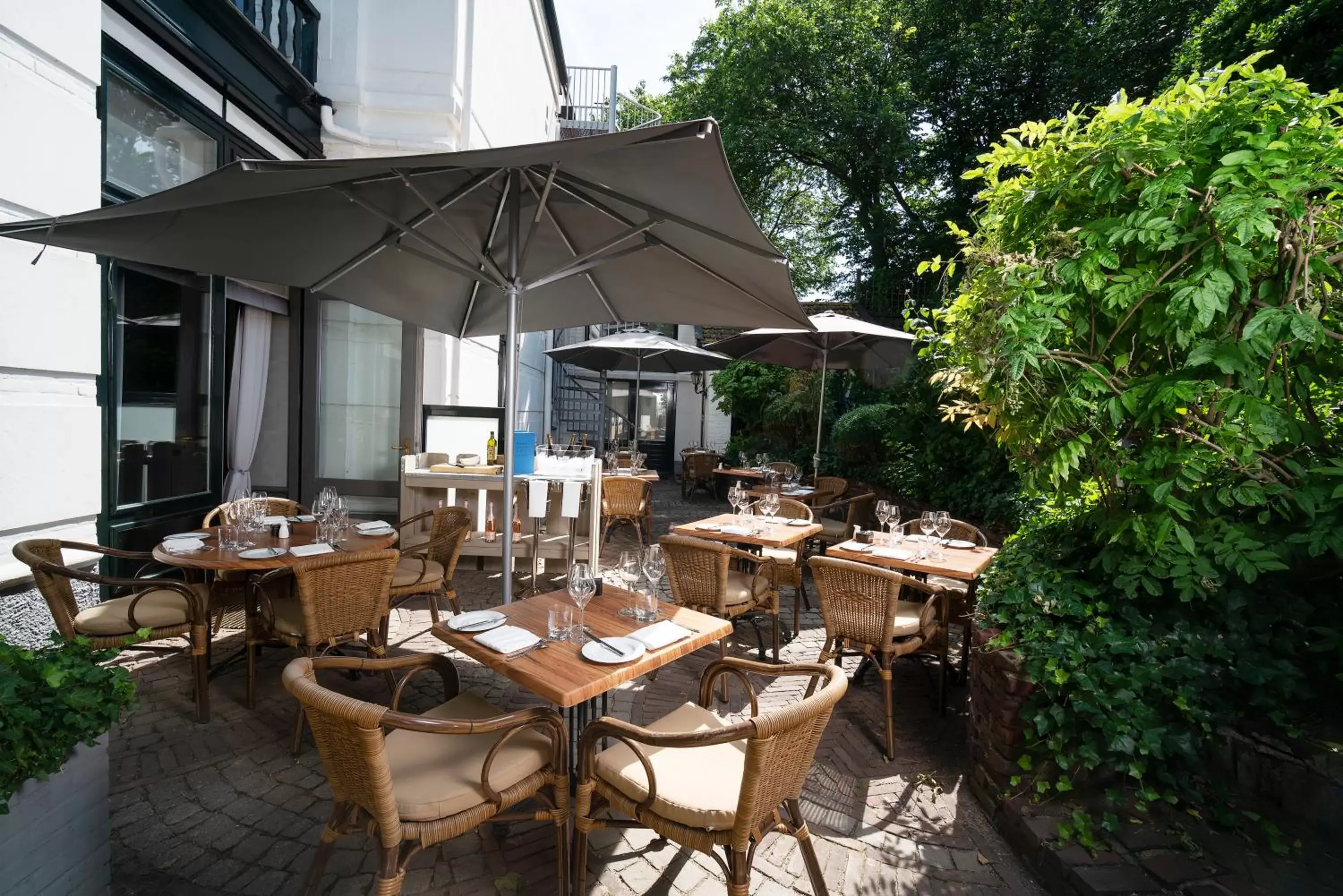 Patio, Restaurant/Places to Eat in Boutique hotel Puur Zee - Adults Only