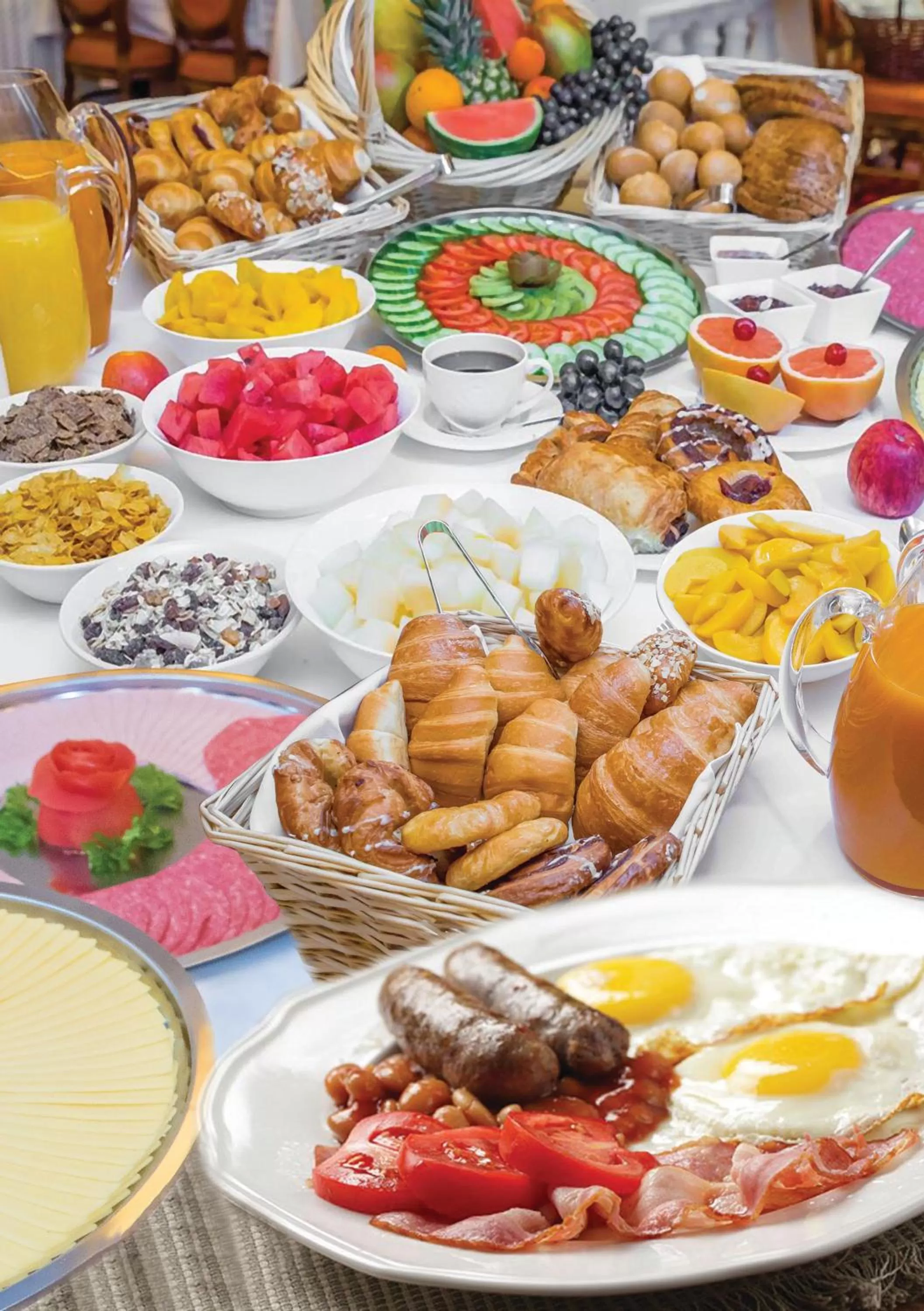 Continental breakfast in The Montana Hotel