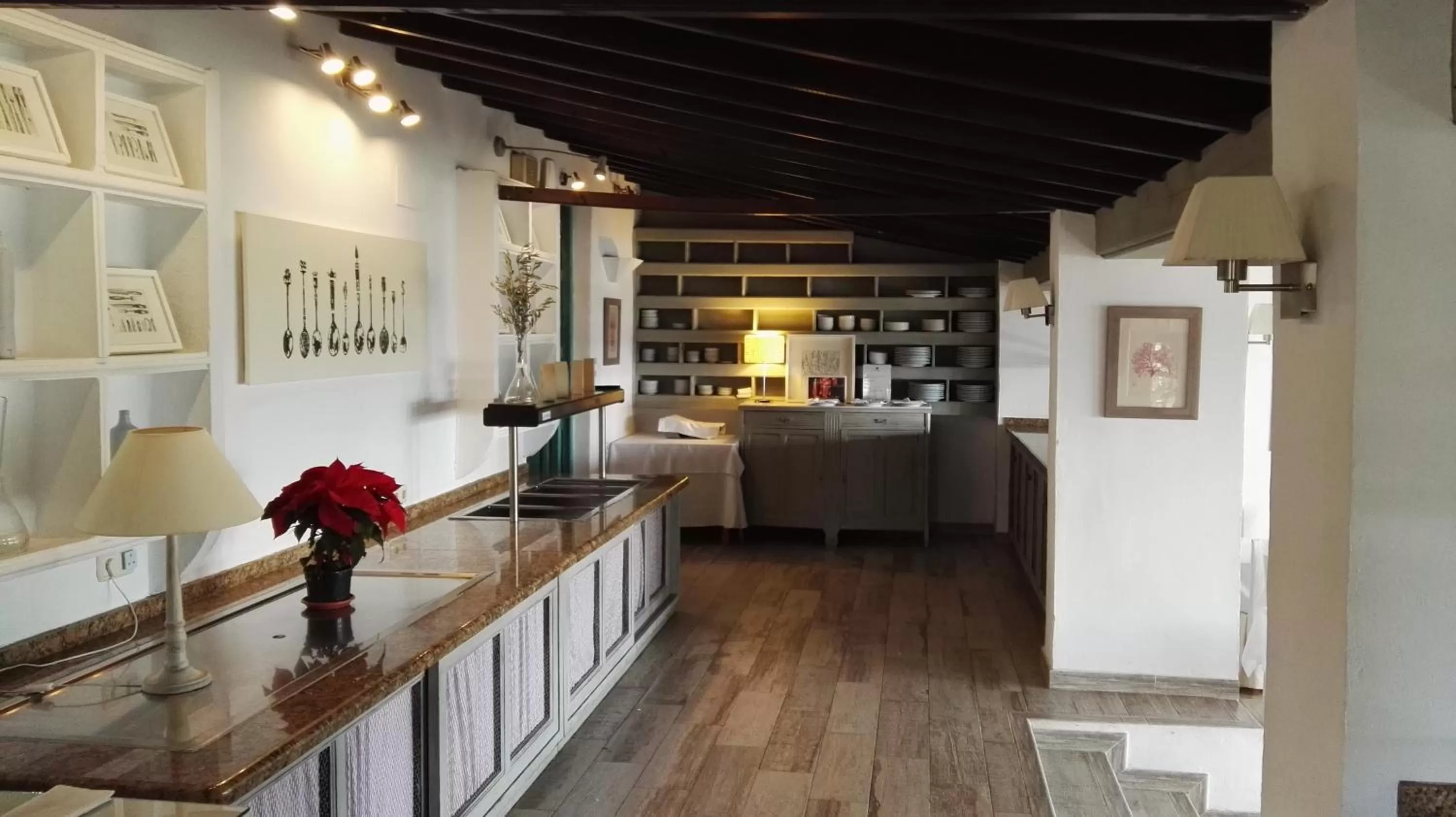 Restaurant/places to eat, Kitchen/Kitchenette in Alhaurin Golf Hotel