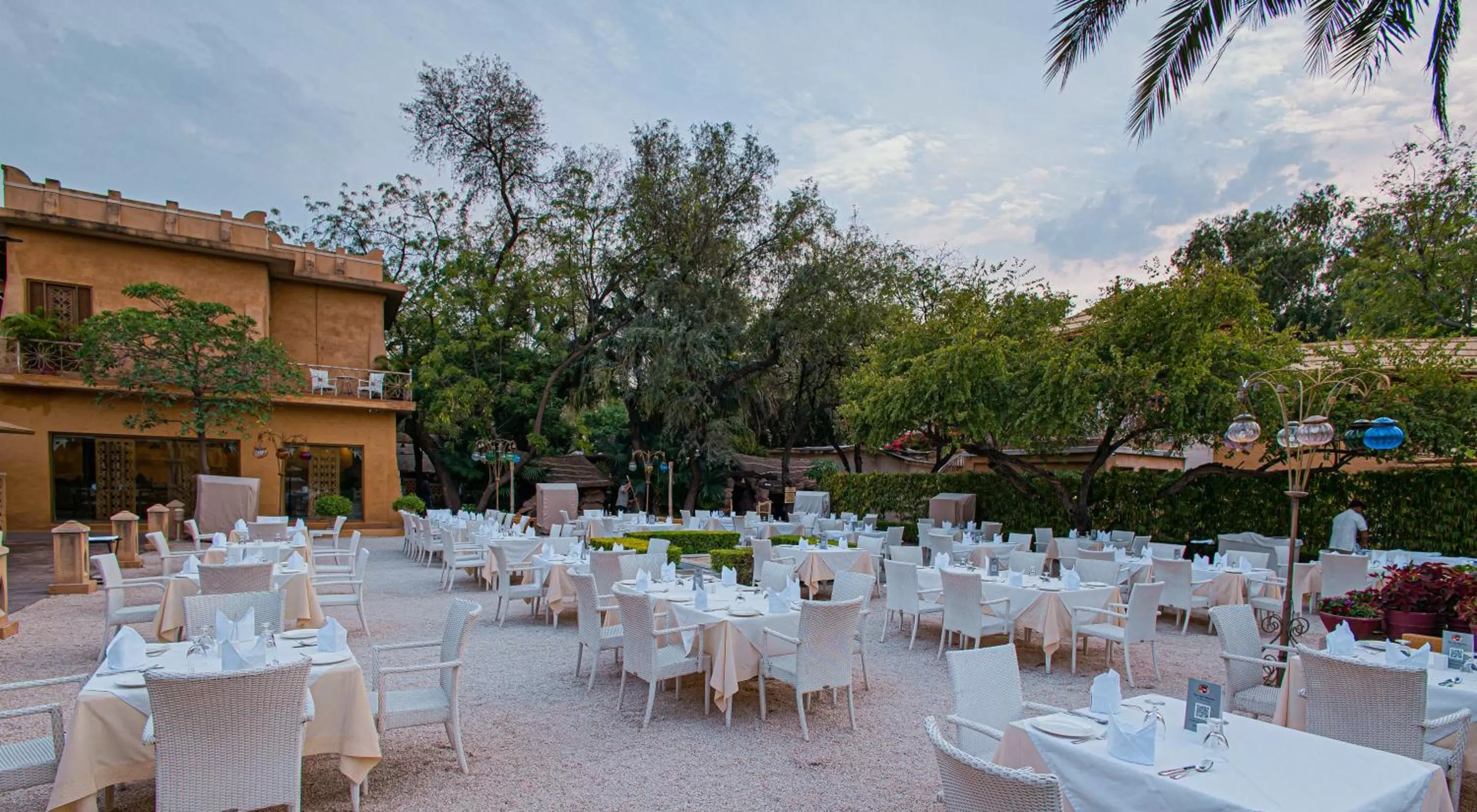 Restaurant/places to eat in Ajit Bhawan - A Palace Resort