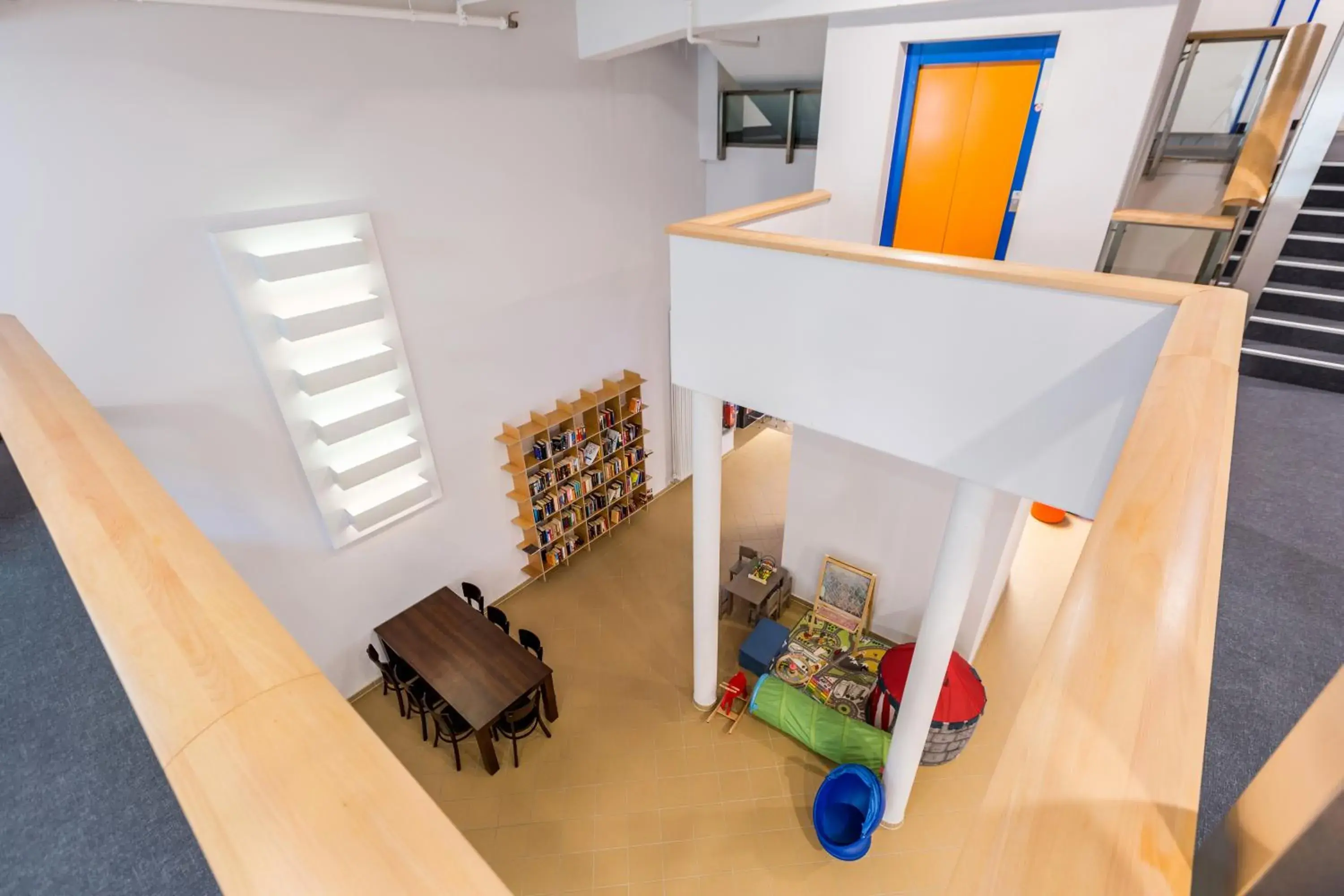 Lobby or reception in a&o Salzburg Hauptbahnhof Lobby or reception in a&o Salzburg Hauptbahnhof
