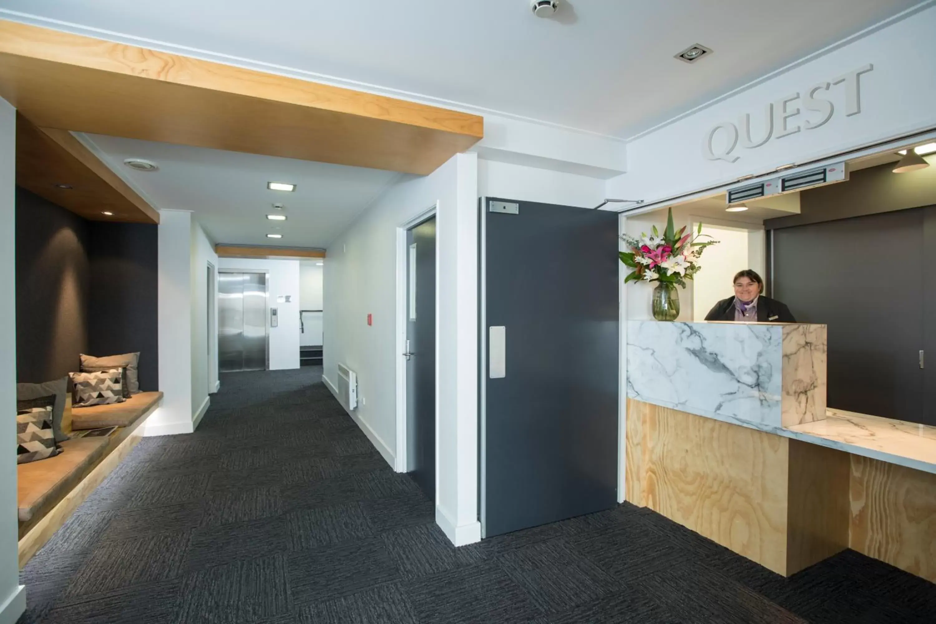 Lobby or reception, Lobby/Reception in Quest Dunedin Serviced Apartments