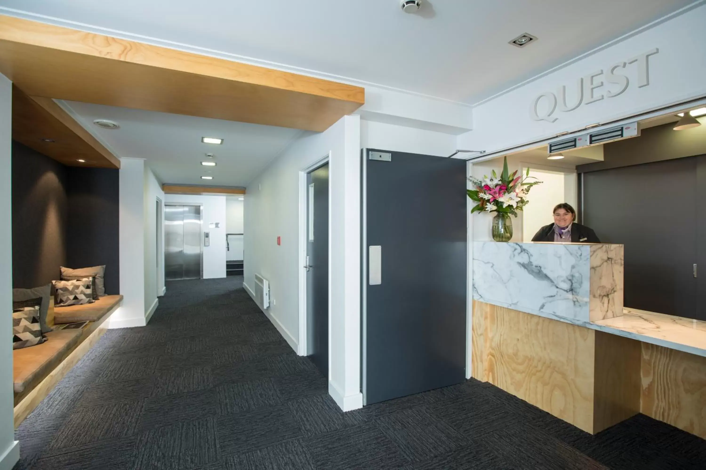 Lobby or reception in Quest Dunedin Serviced Apartments Lobby or reception in Quest Dunedin Serviced Apartments