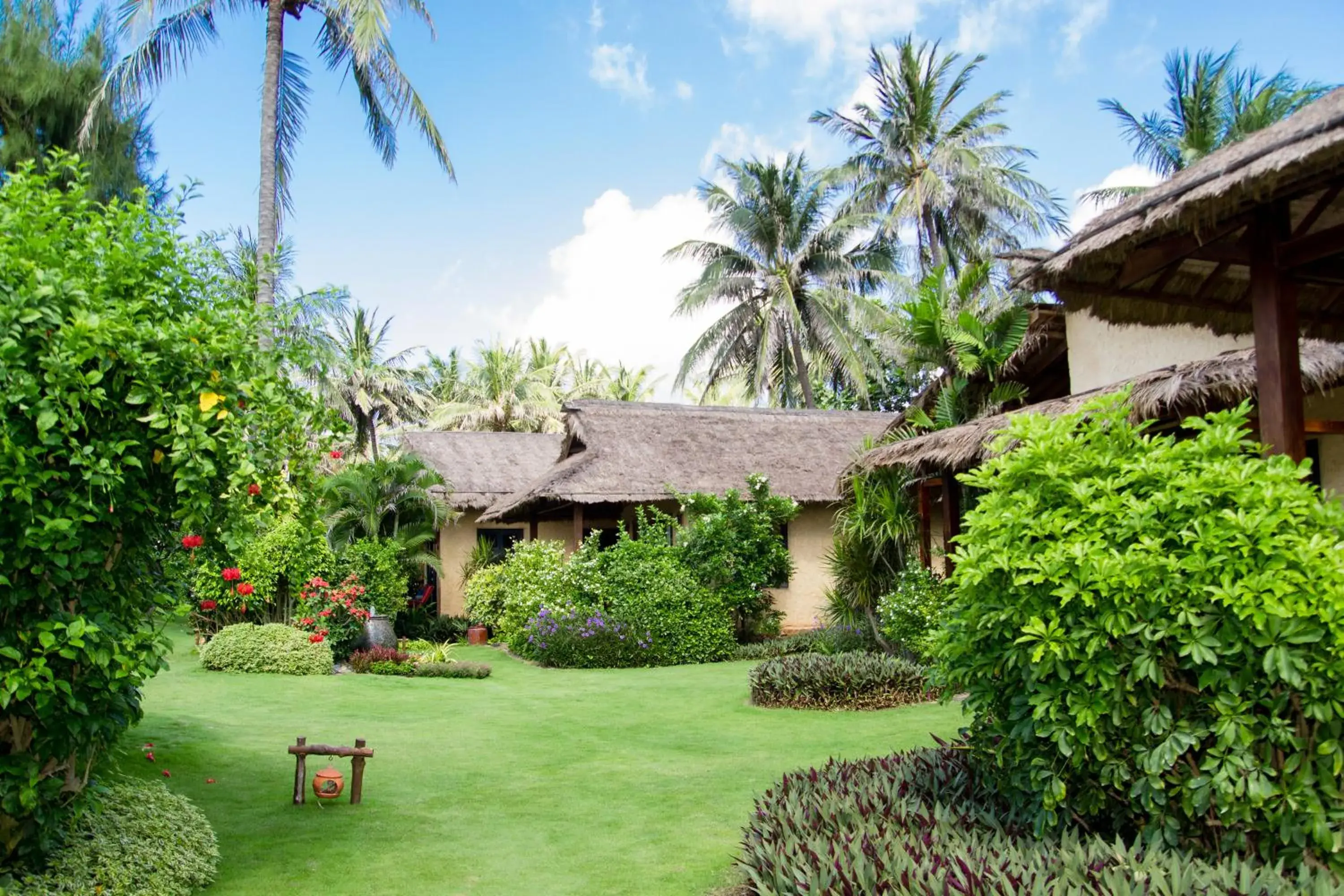 Garden in Bamboo Village Beach Resort & Spa