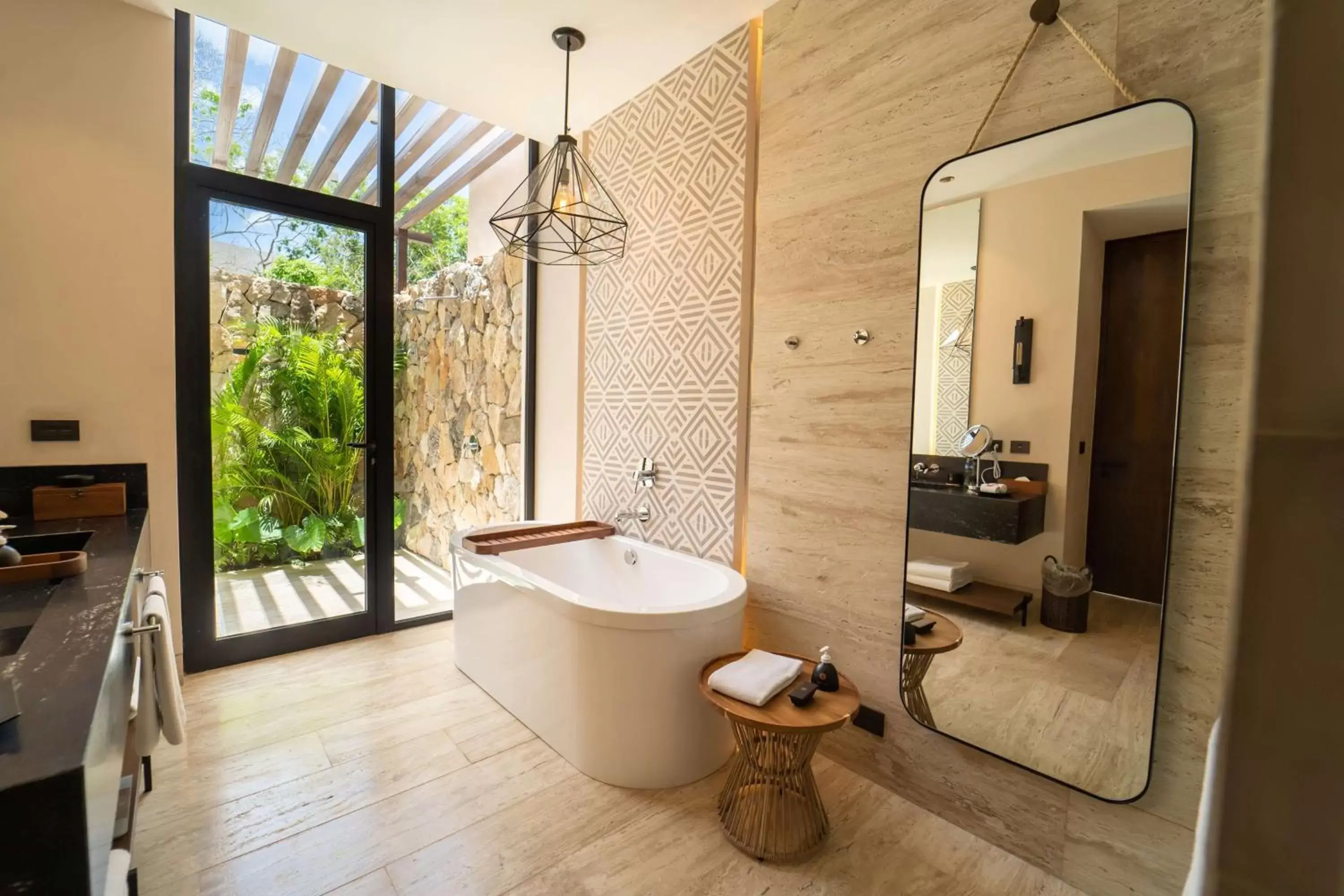 Hot Tub, Bathroom in Hacienda Xcanatun, Angsana Heritage Collection