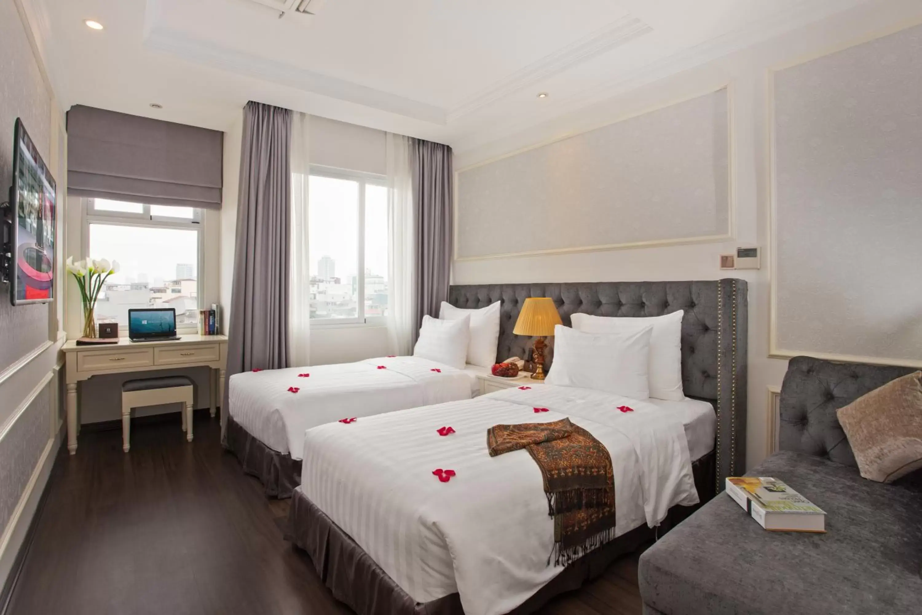 Property building, Bed in Luxury Old Quarter Hotel & Gym