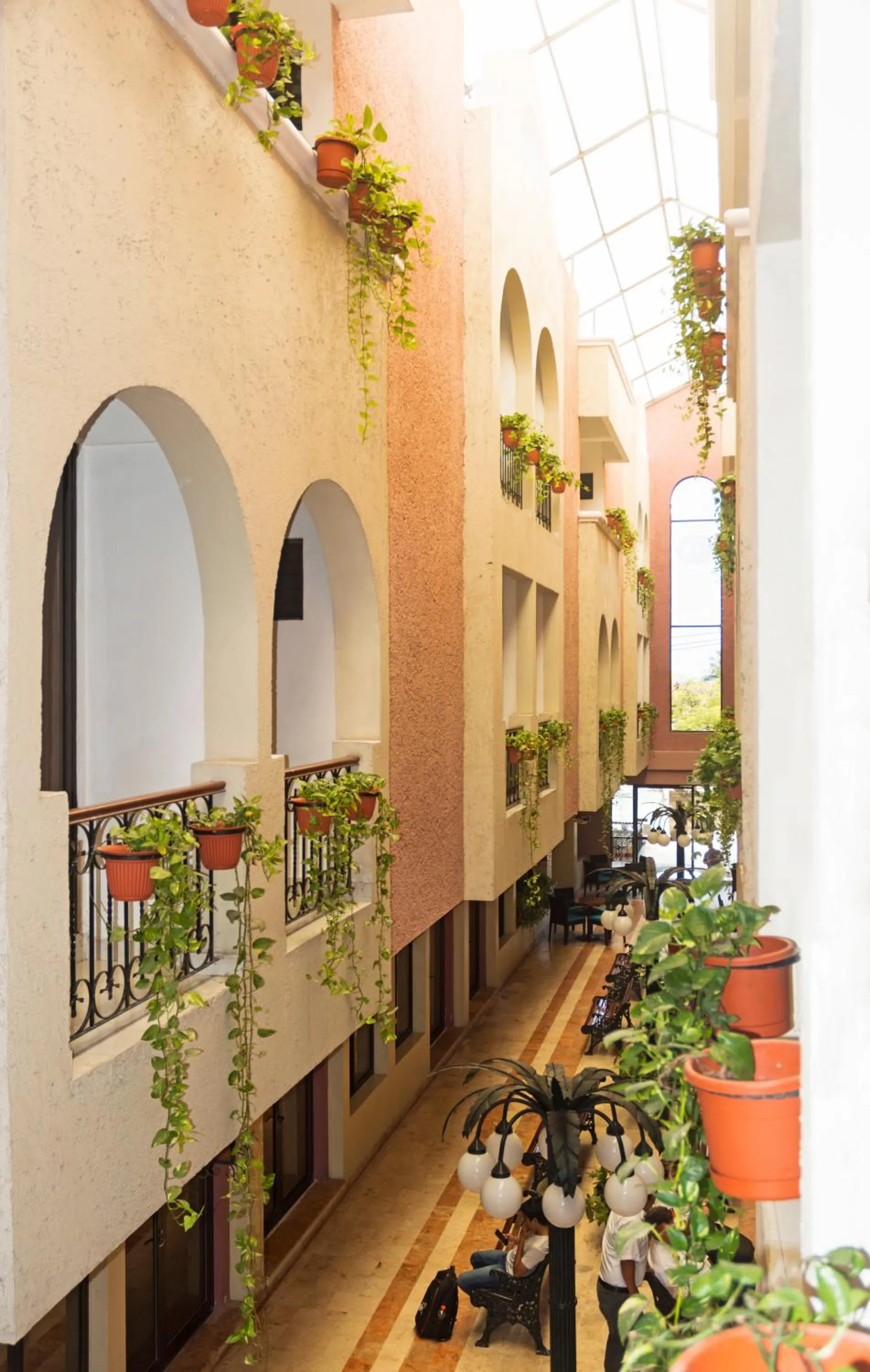 Patio in Hotel del Paseo Campeche