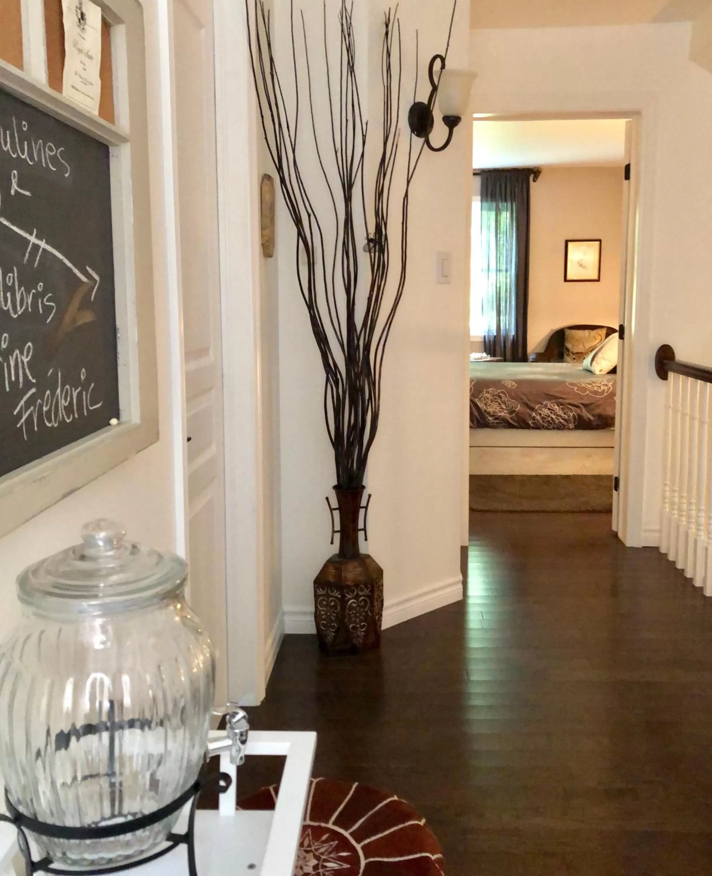 Lobby or reception, Bed in Au Gré Du Temps - Gîte B&B