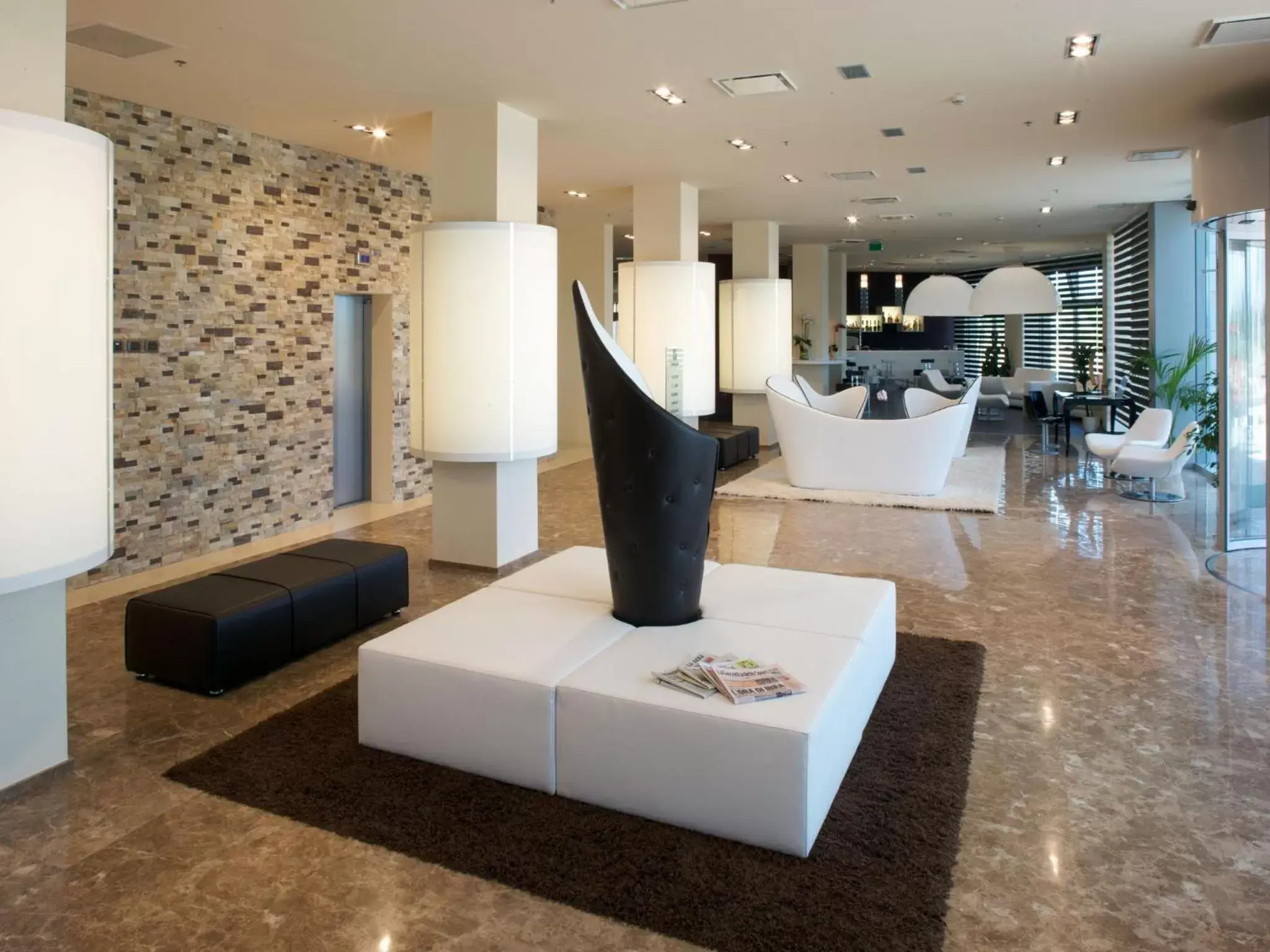 Lobby or reception in Grand Hotel Mattei Lobby or reception in Grand Hotel Mattei