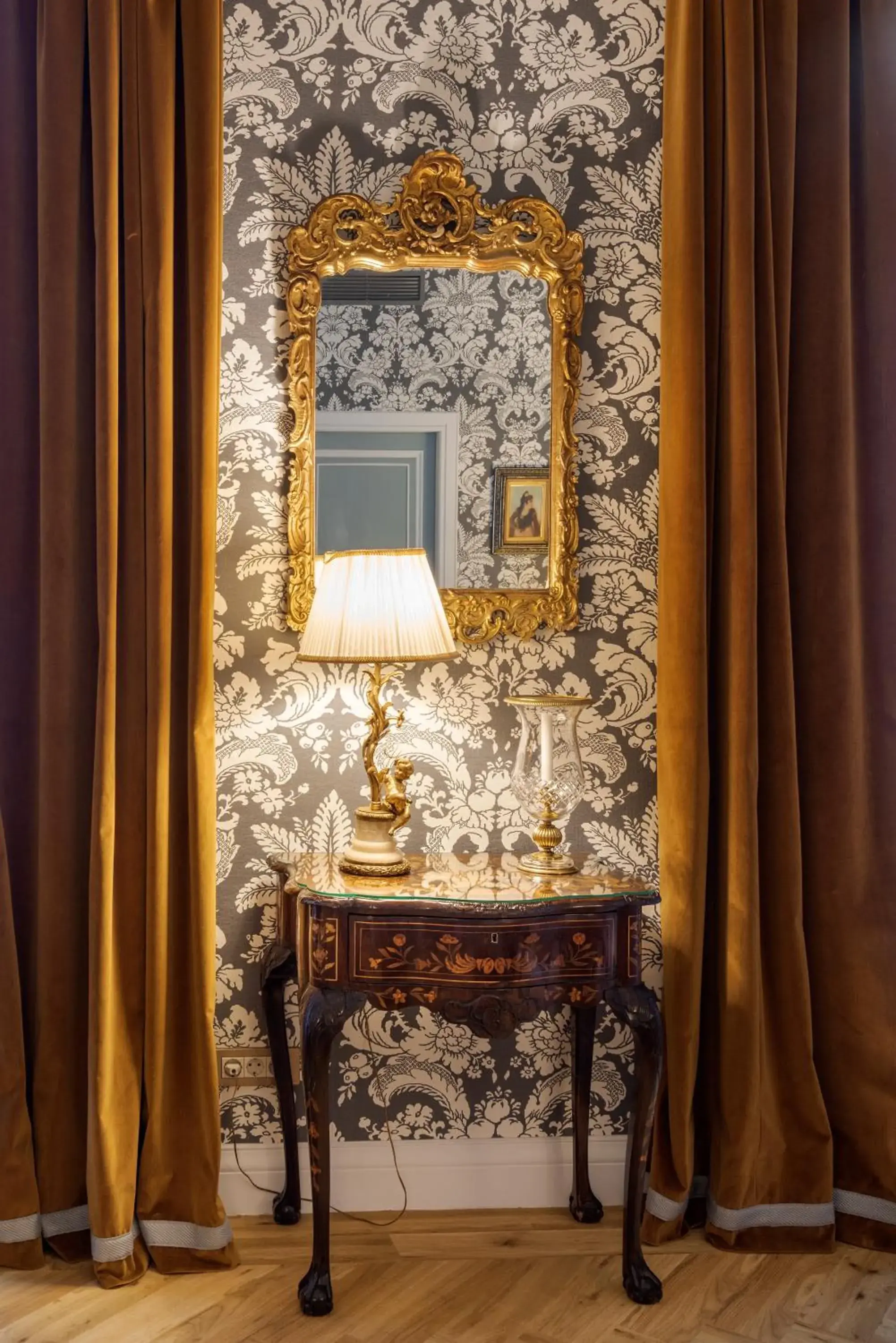 Decorative detail in Relais & Châteaux Hotel Orfila