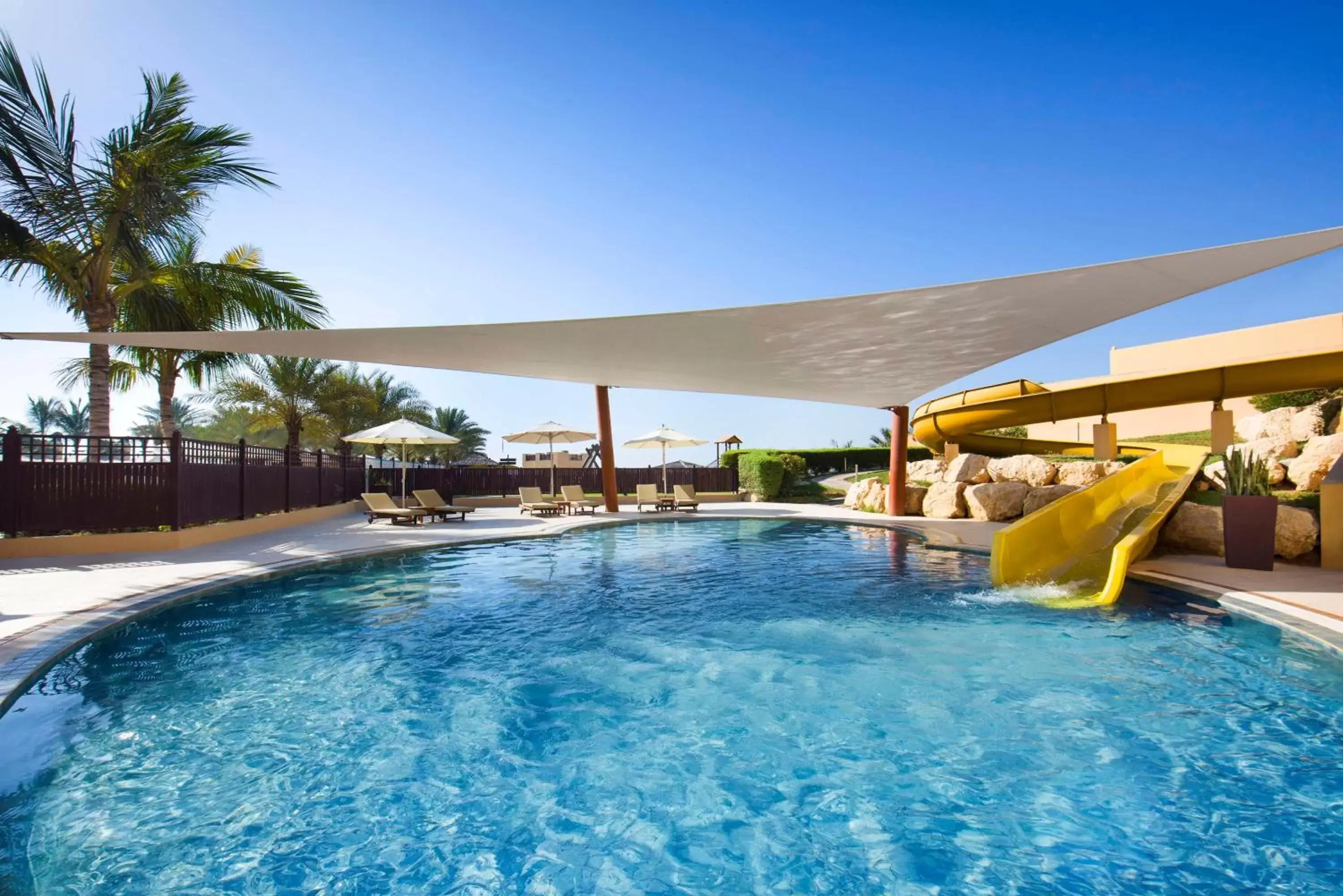 Pool view, Swimming Pool in Hilton Ras Al Khaimah Beach Resort