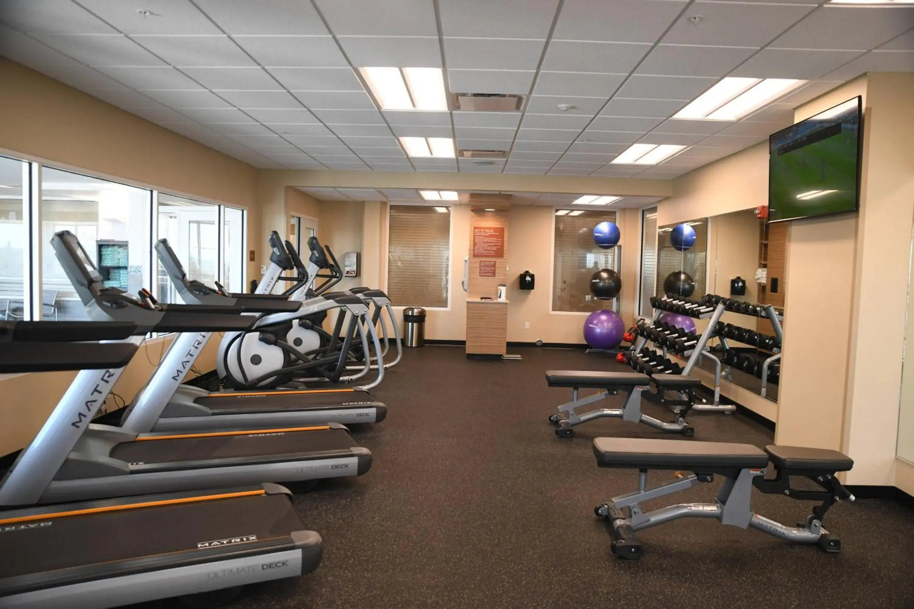 Fitness centre/facilities, Fitness Center/Facilities in TownePlace Suites Kansas City At Briarcliff