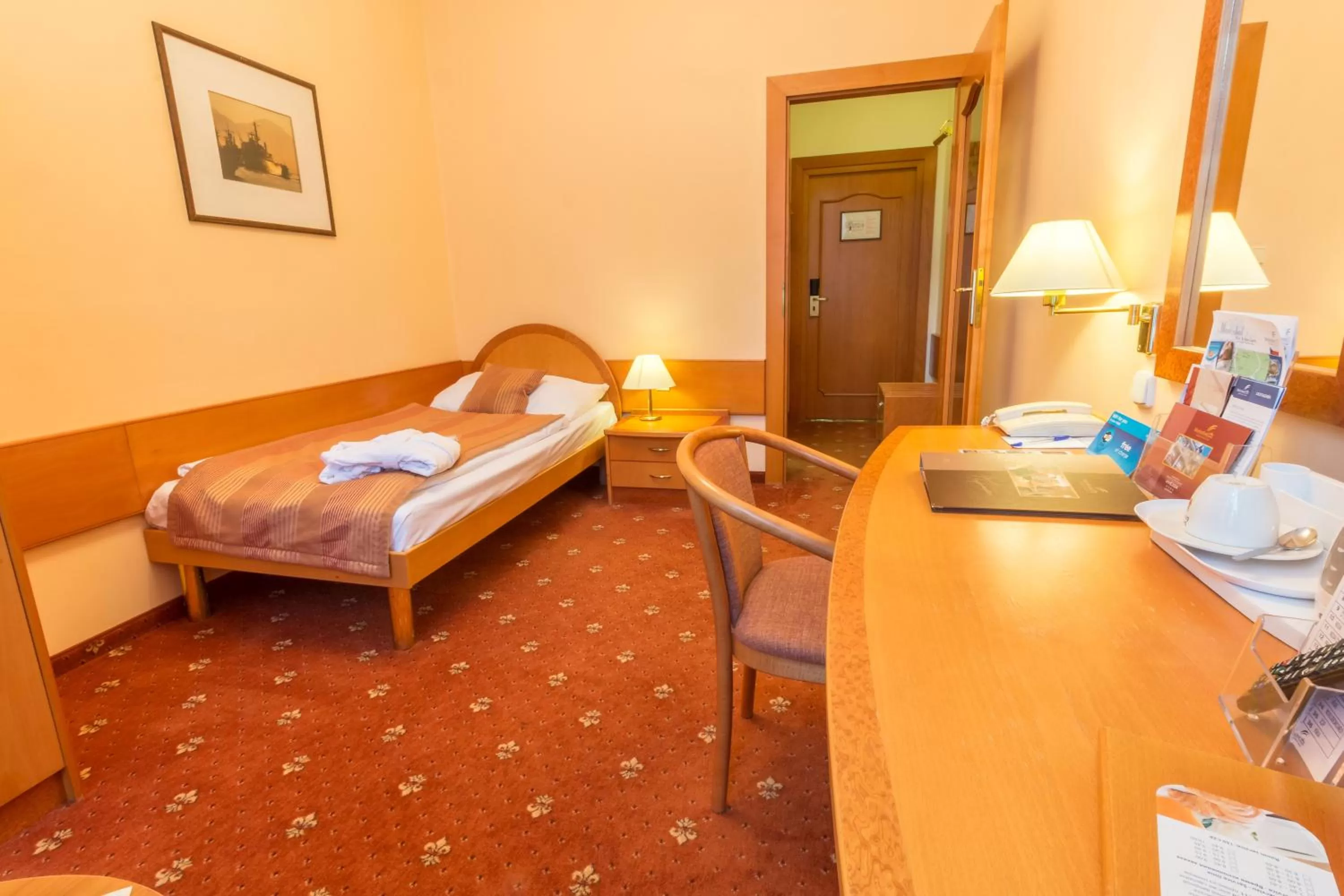 Bedroom, Bed in Ensana Hvězda - Imperiál - Neapol