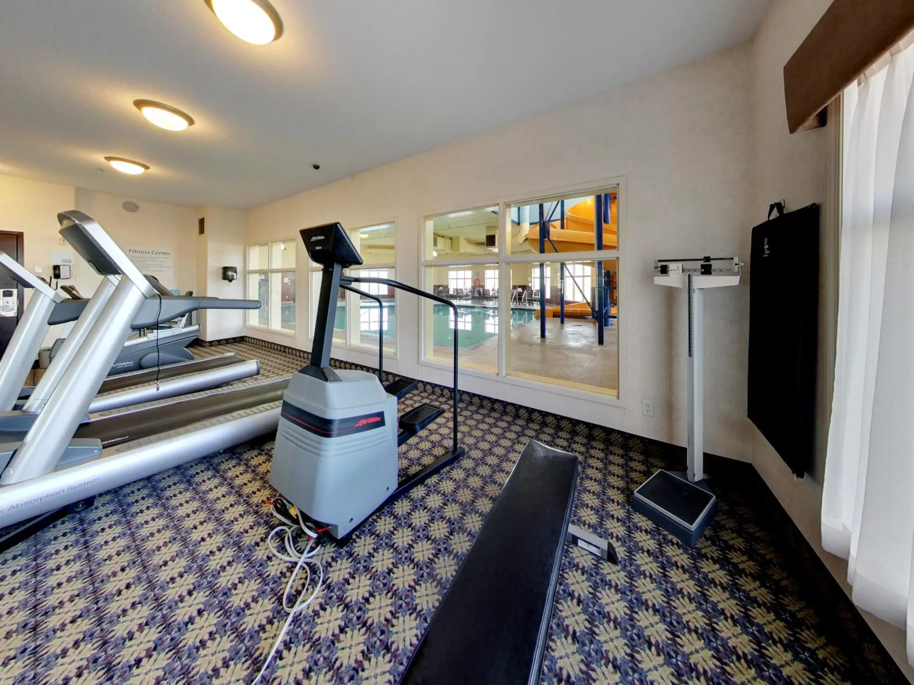 Fitness centre/facilities, Fitness Center/Facilities in Holiday Inn Express Hotel & Suites - Edmonton International Airport, an IHG Hotel